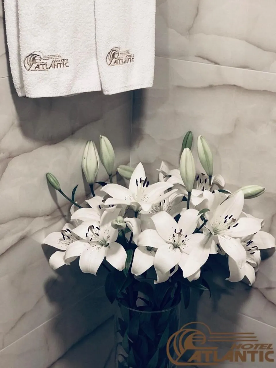 Bathroom in Atlantic Hotel - Free Parking