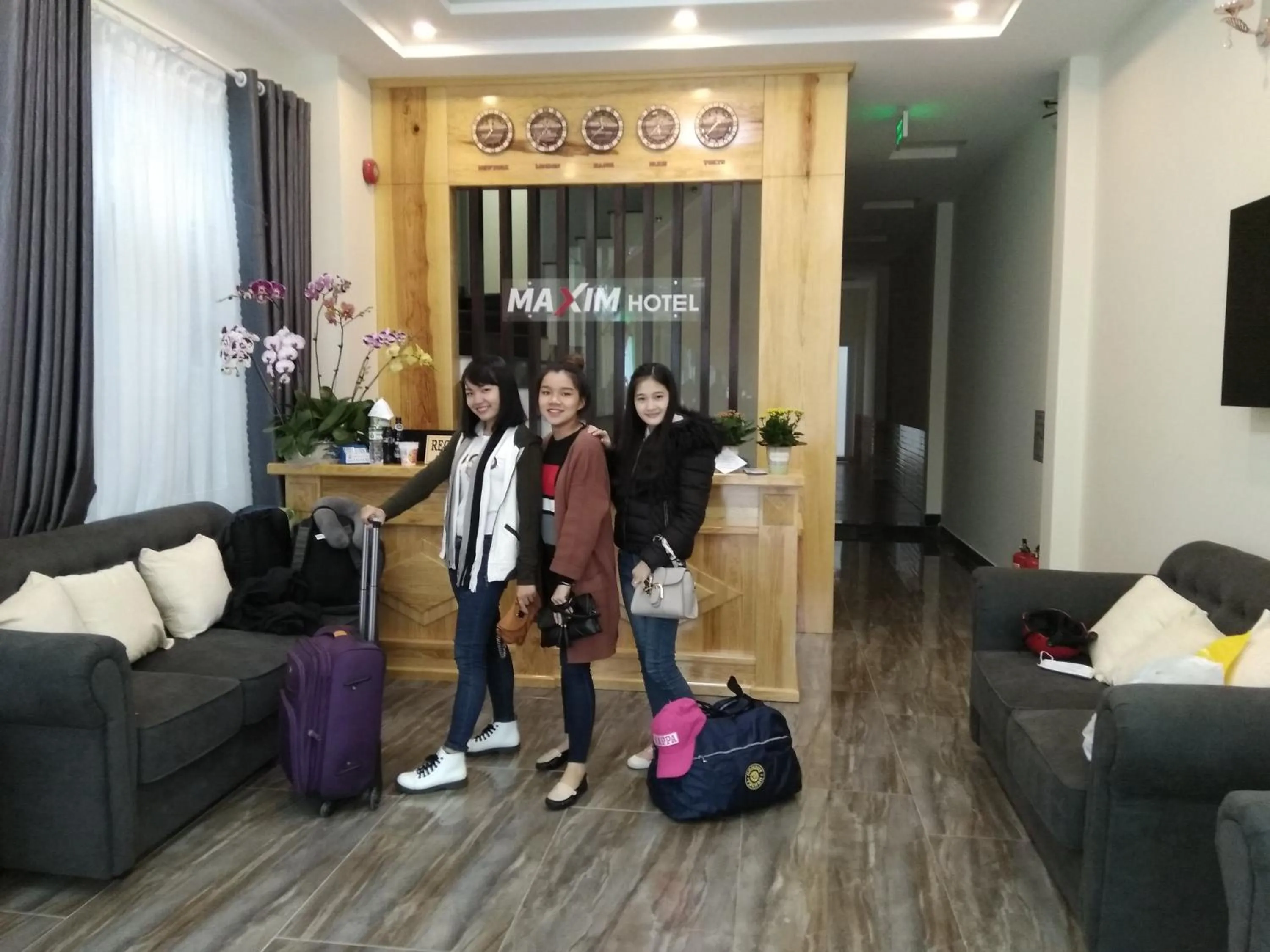 People in Maxim Hotel