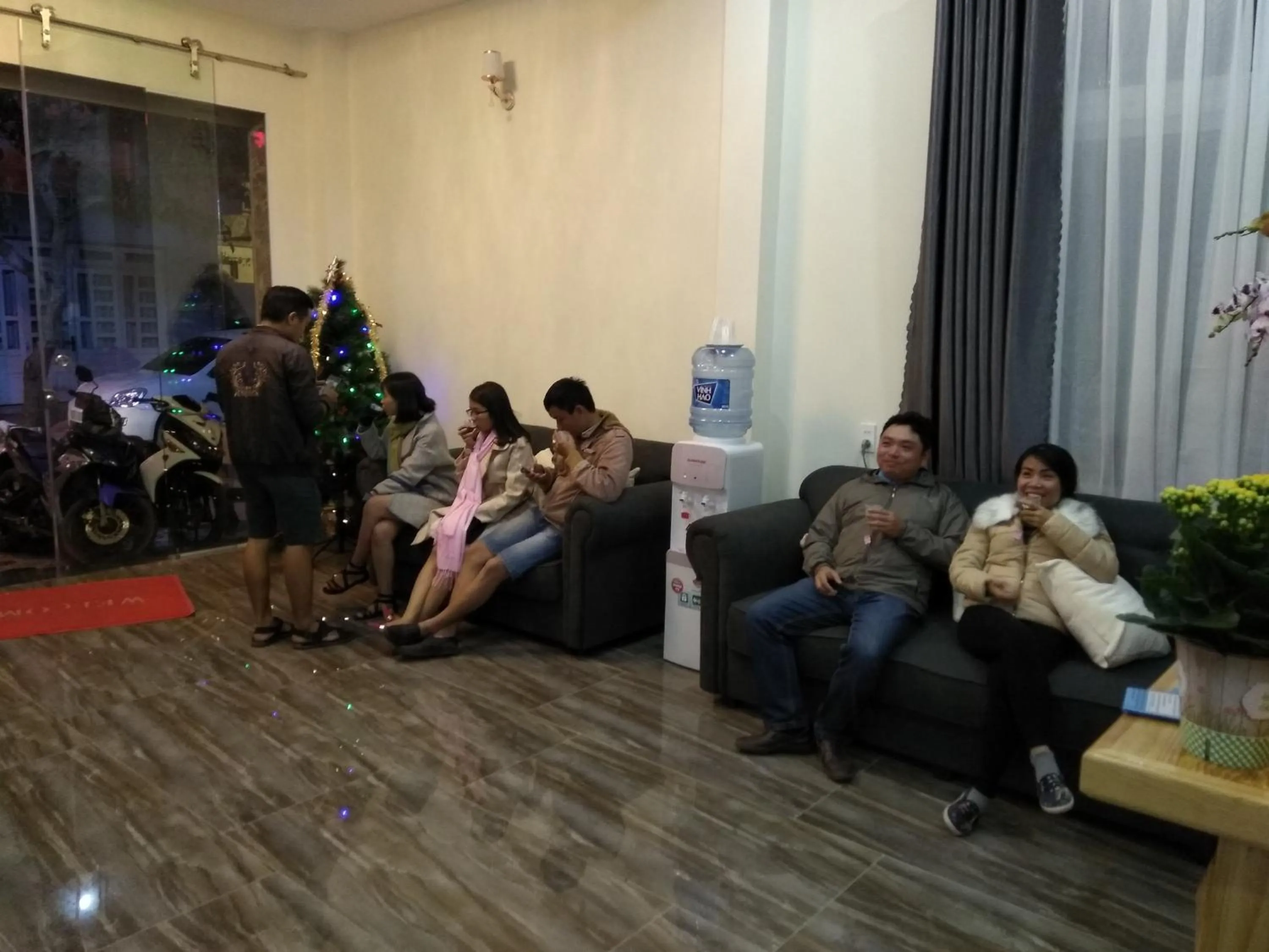 People in Maxim Hotel