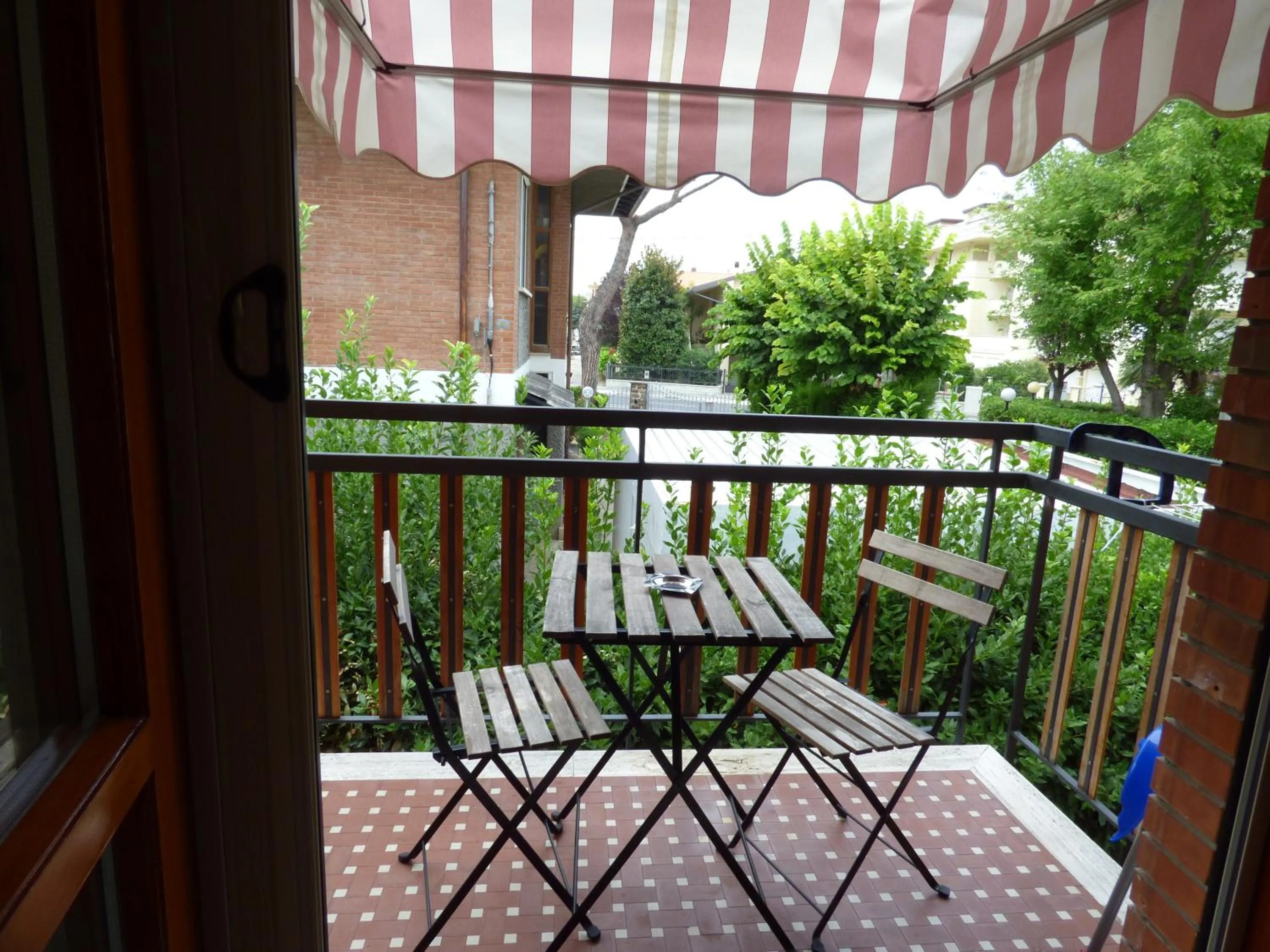 Balcony/Terrace in B&B Villa Montreux