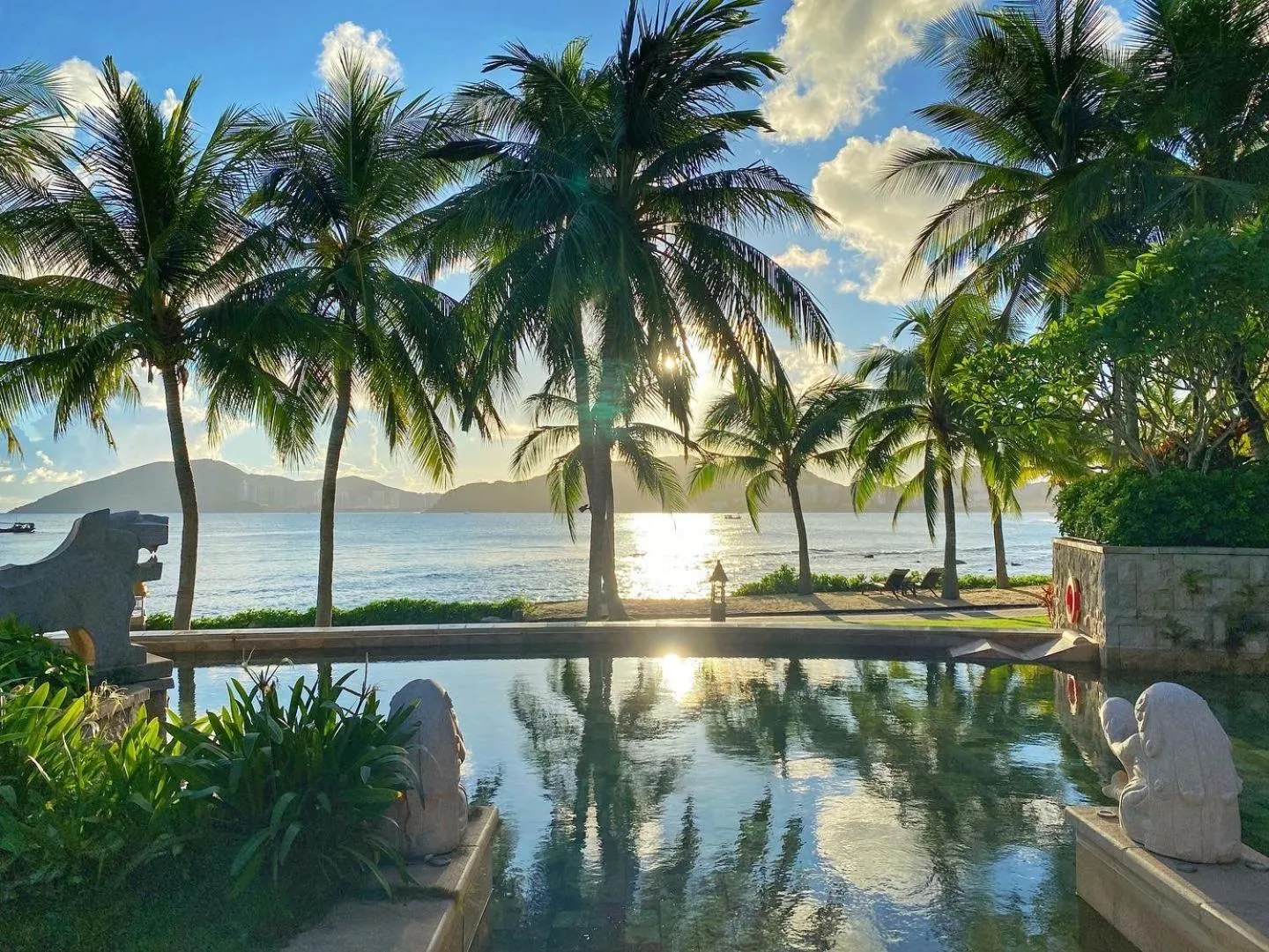 Natural landscape in Mandarin Oriental, Sanya