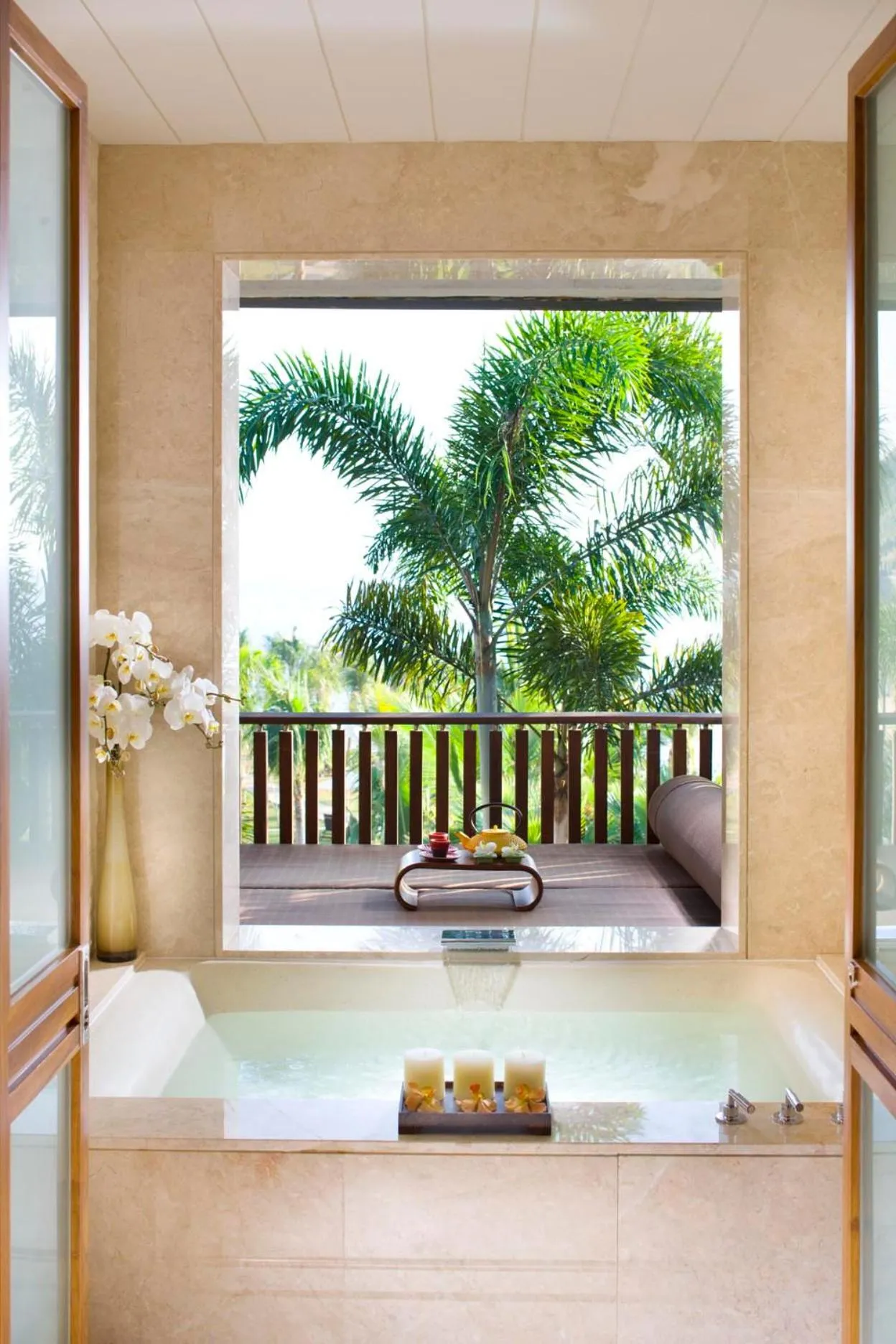 Balcony/Terrace in Mandarin Oriental, Sanya