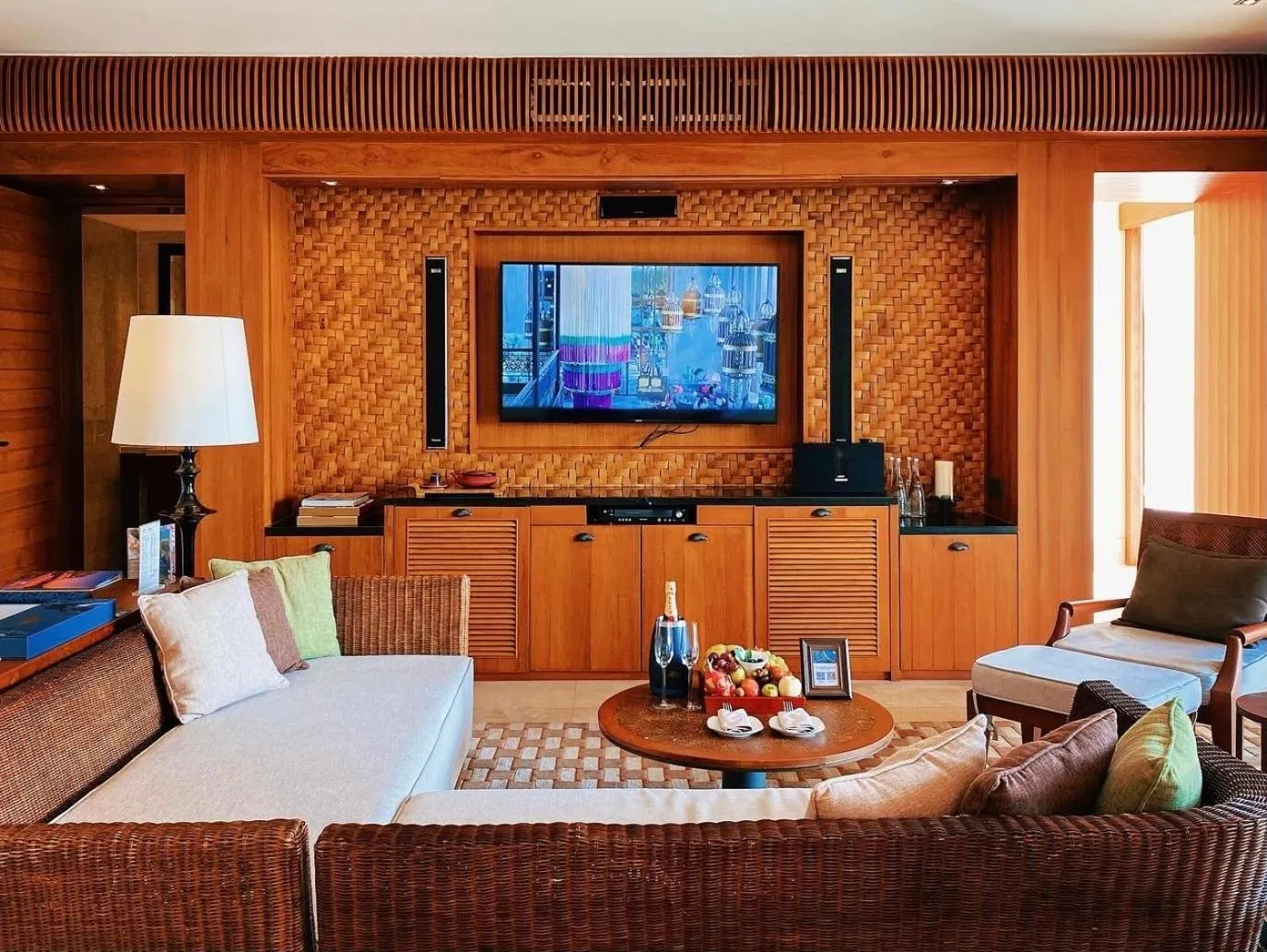 Living room in Mandarin Oriental, Sanya