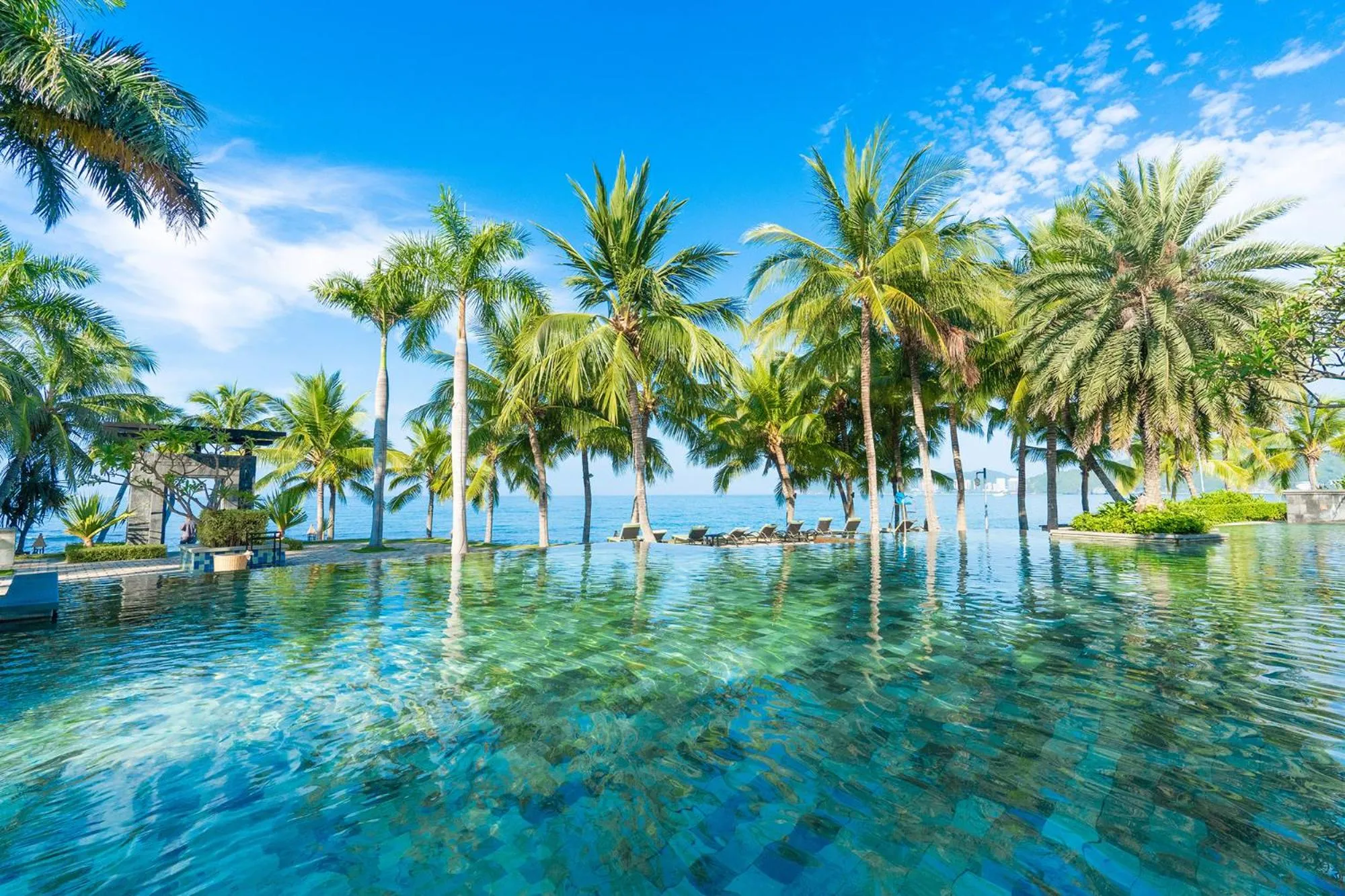 Natural landscape in Mandarin Oriental, Sanya