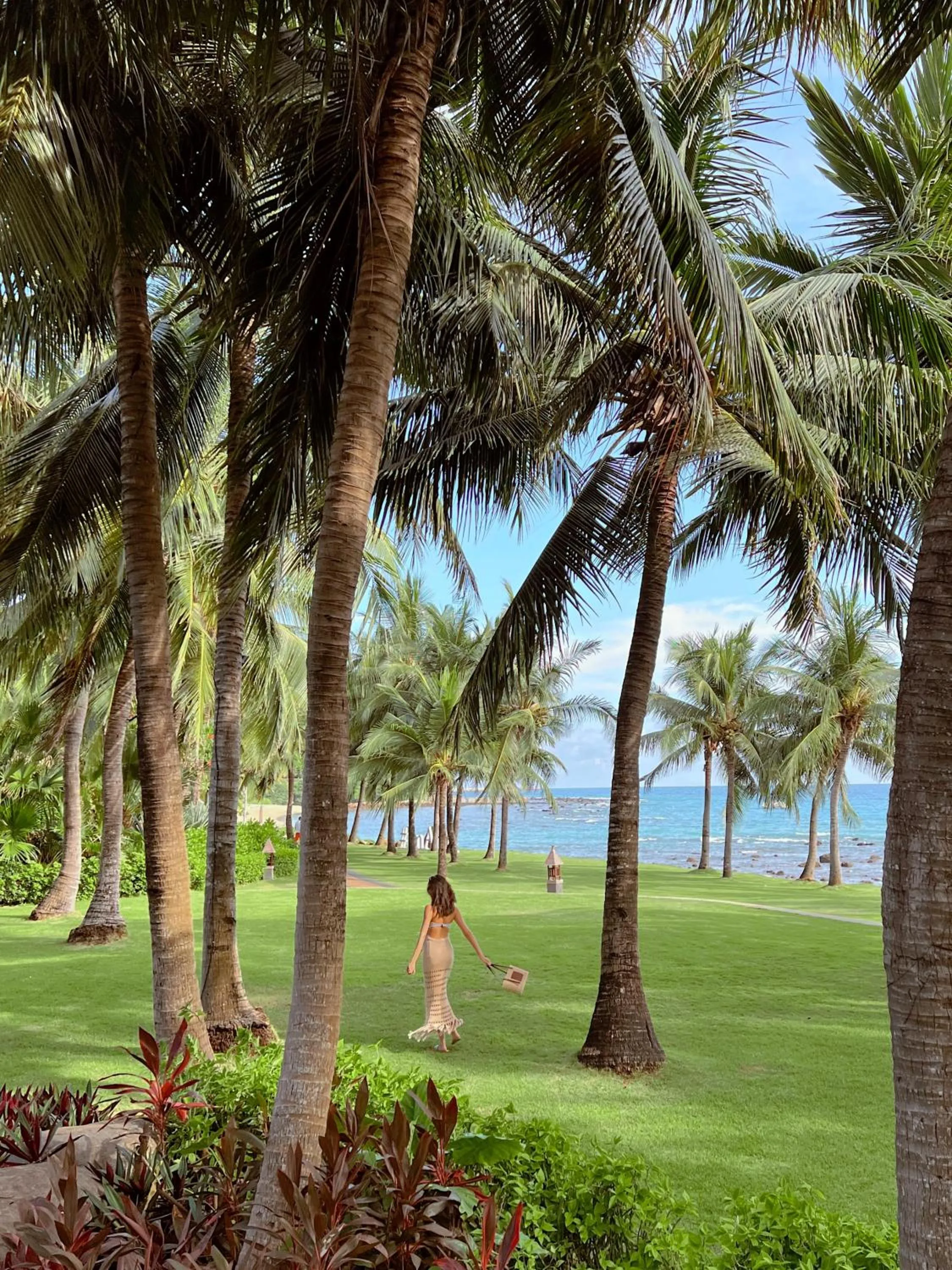 Garden in Mandarin Oriental, Sanya