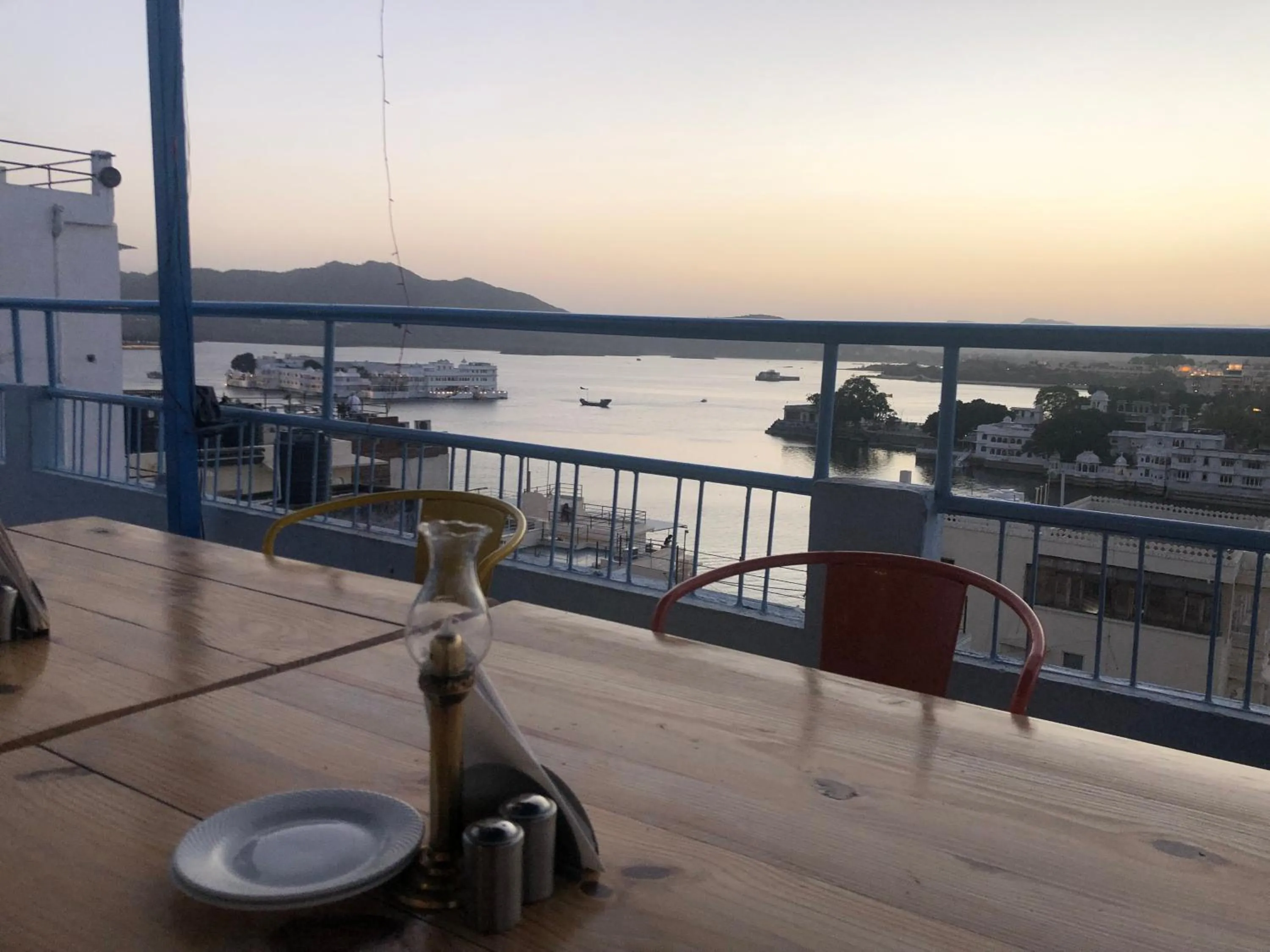 Balcony/Terrace in Maa Ji House on Lake Pichola