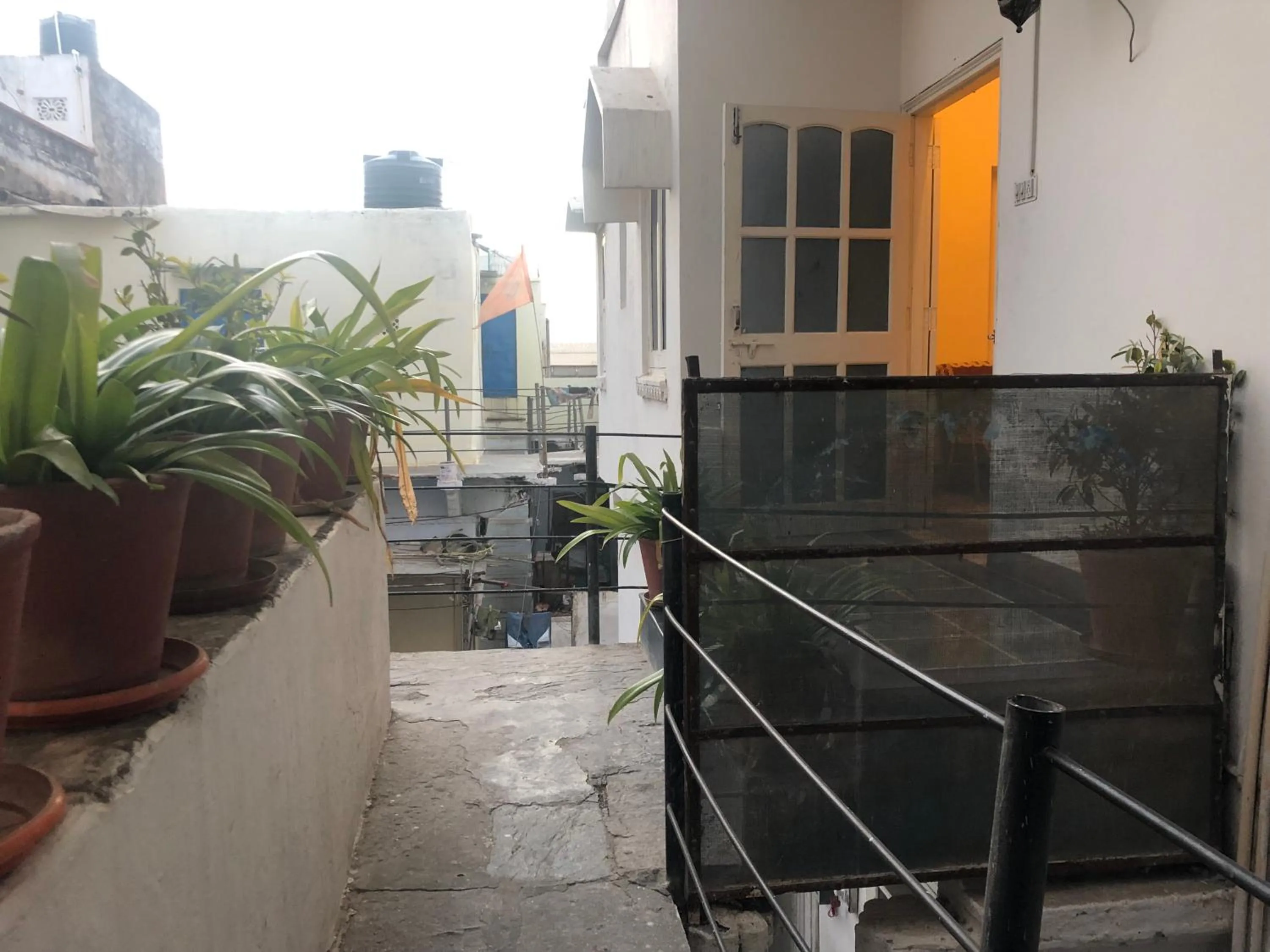 Balcony/Terrace in Maa Ji House on Lake Pichola