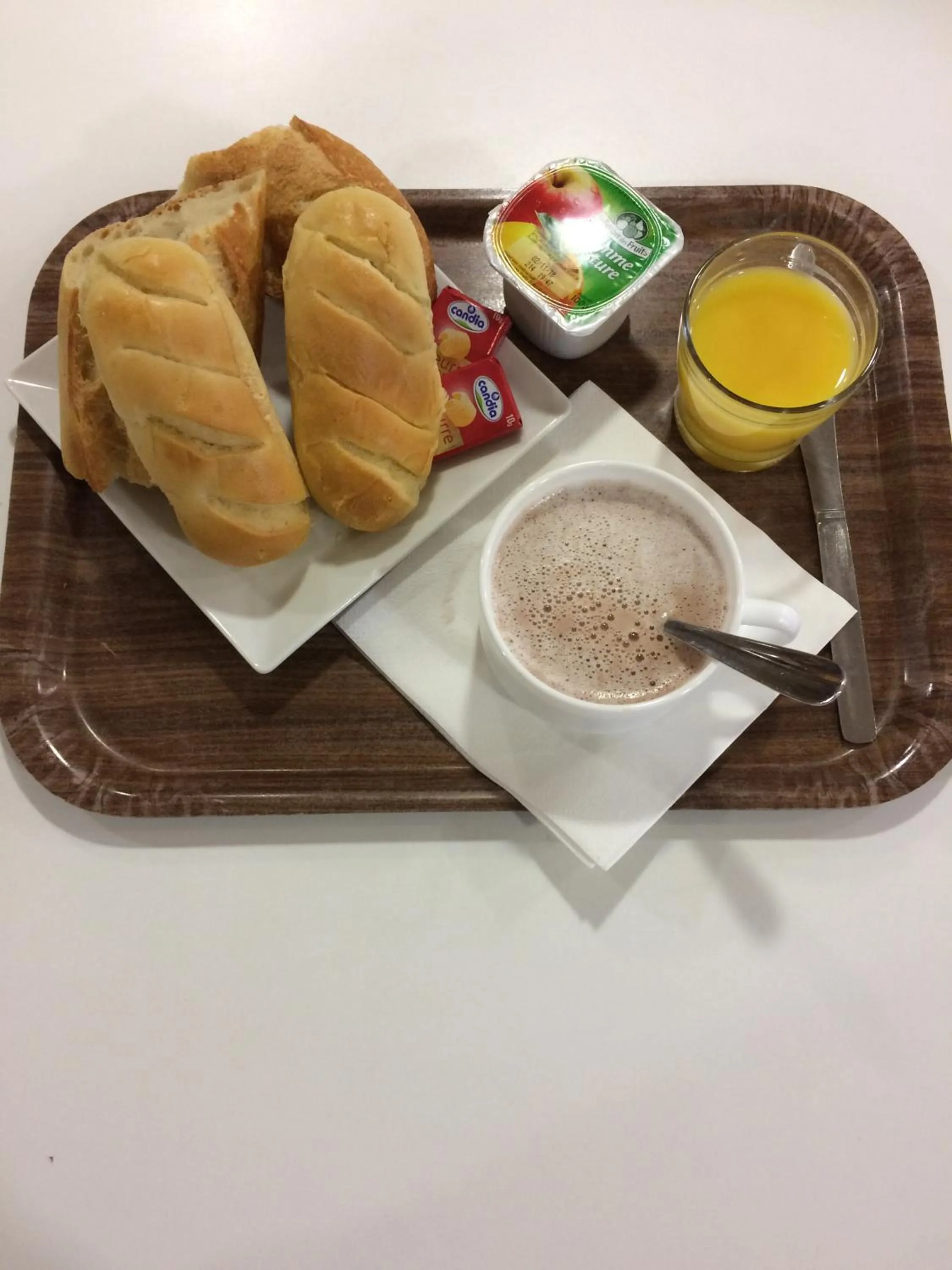 Buffet breakfast in Premiere Classe Tours Sud - Chambray Lès Tours