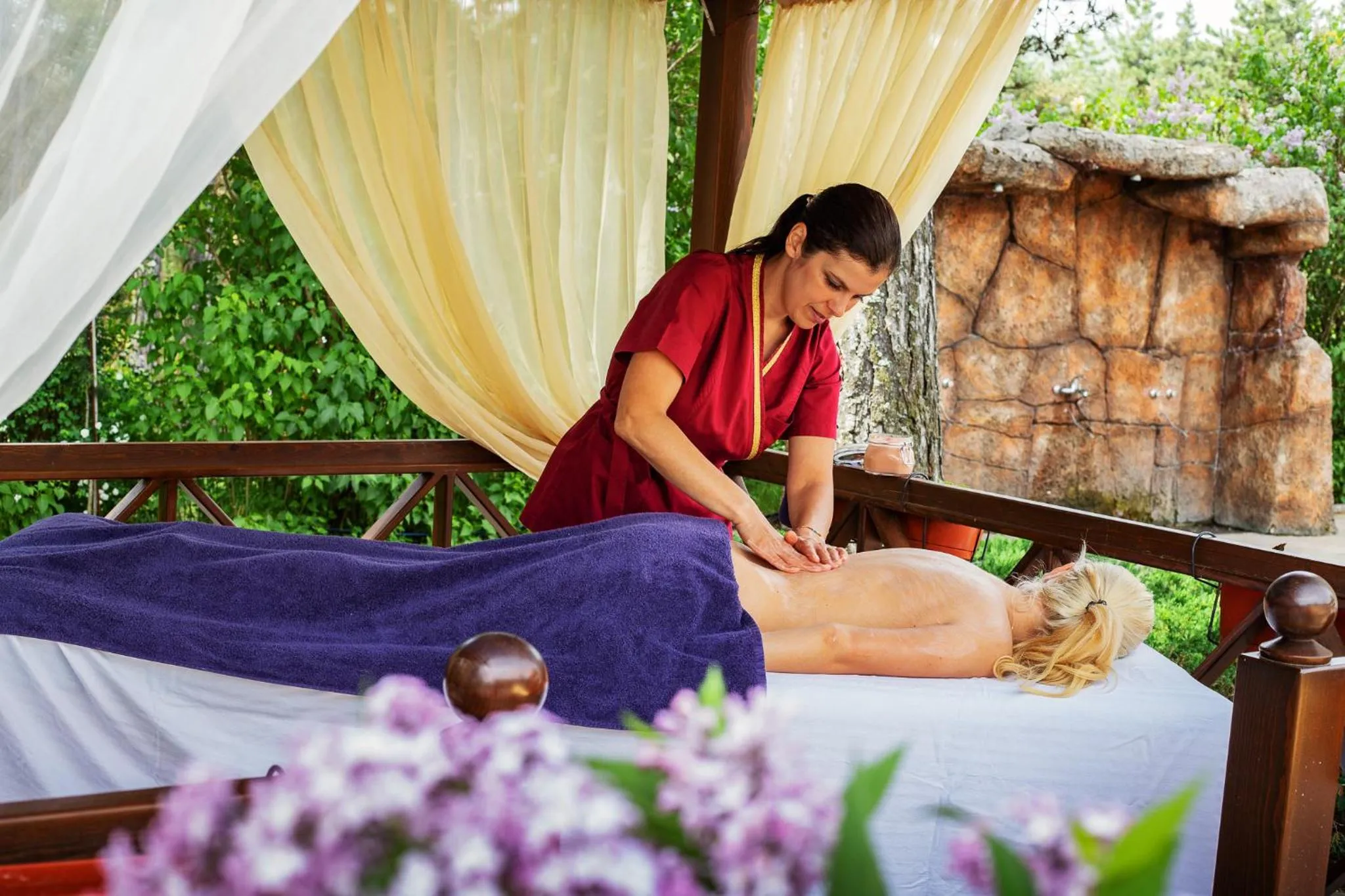 People in Spa Hotel Dvoretsa