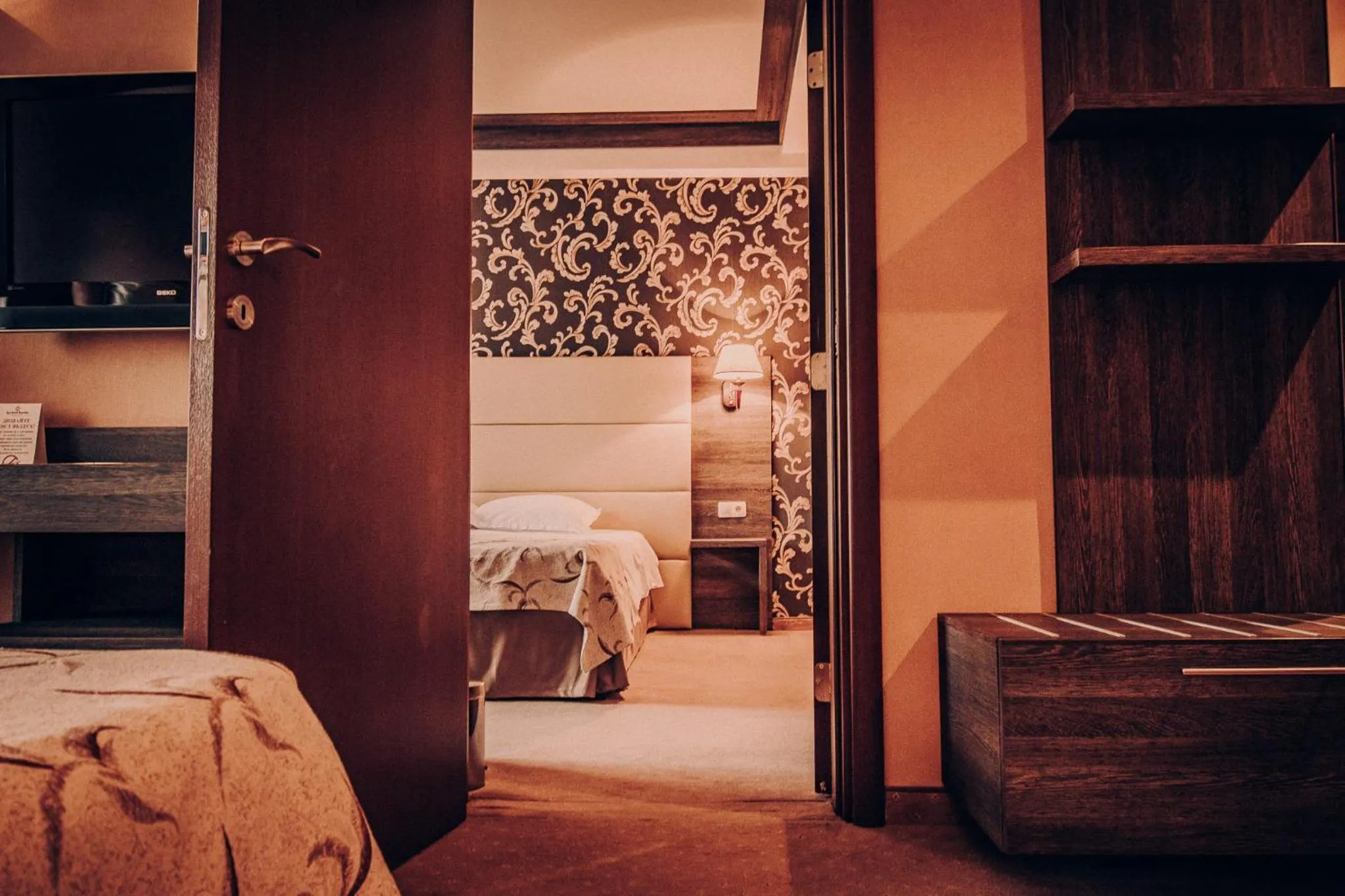 Bed in Spa Hotel Dvoretsa