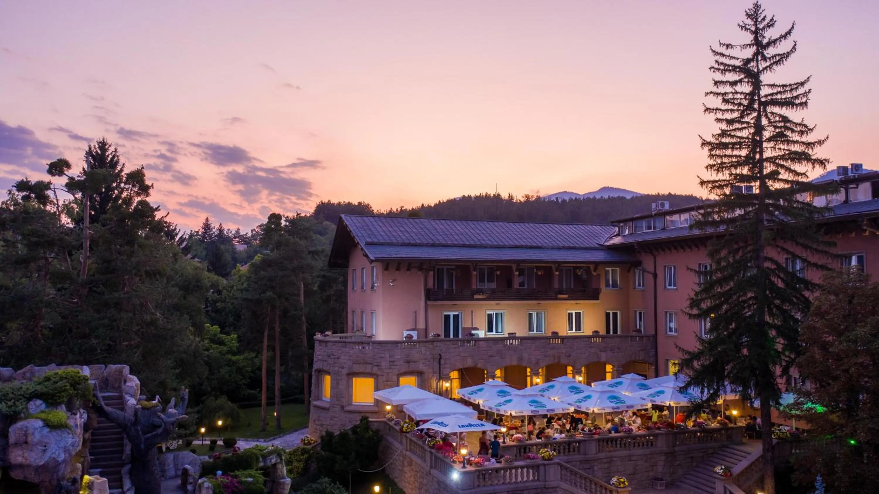 Property building in Spa Hotel Dvoretsa