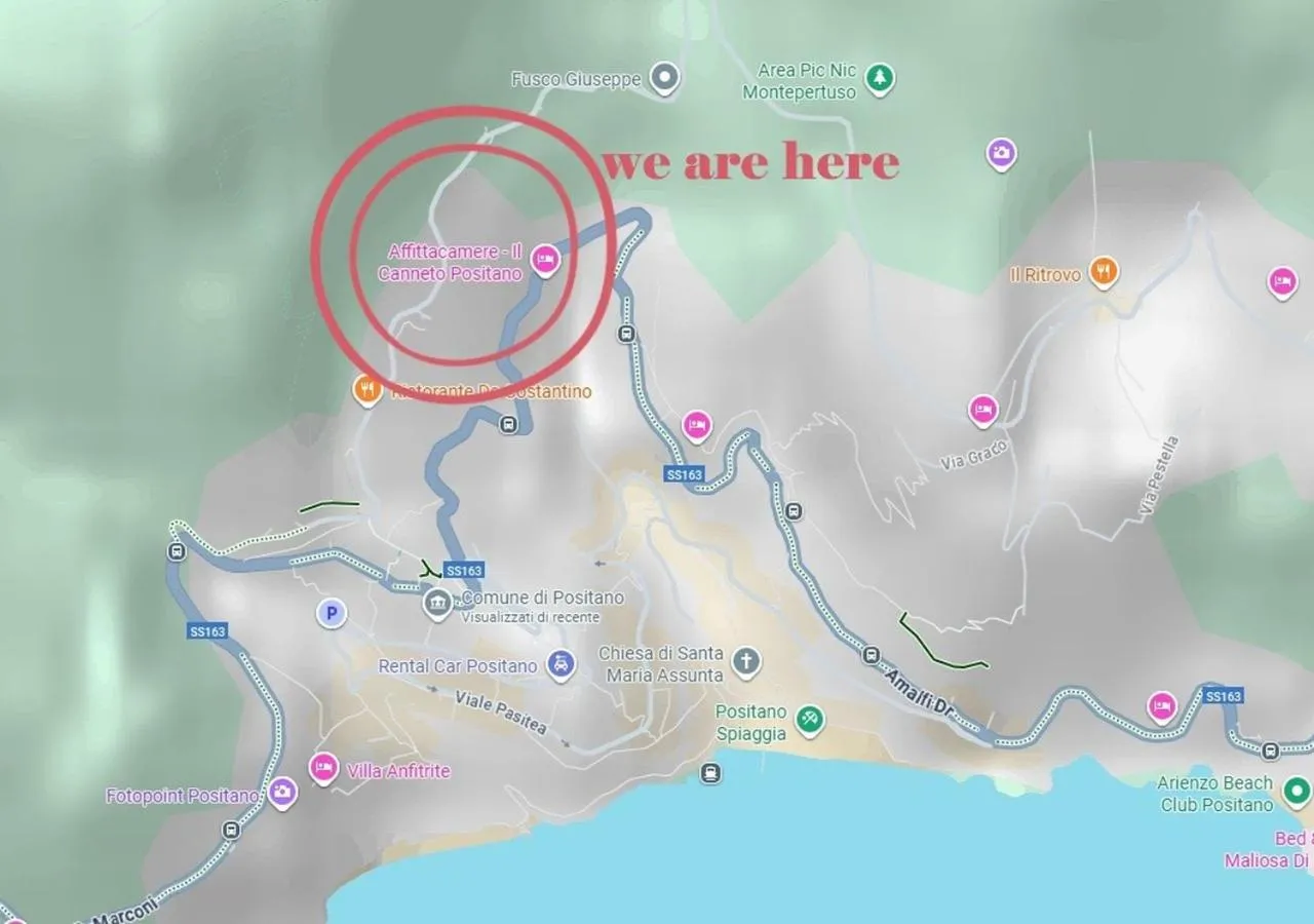 Landmark view in Il Canneto