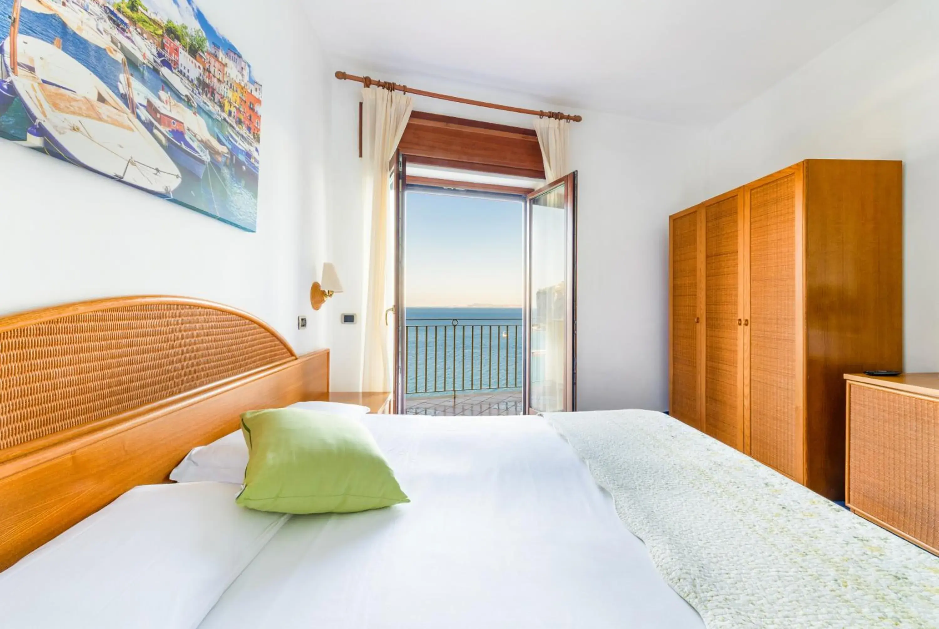Double Room with Balcony and Sea View in Hotel Sporting Double Room with Balcony and Sea View in Hotel Sporting