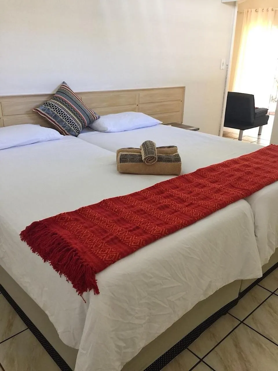 Bed in Jessica's Self-catering