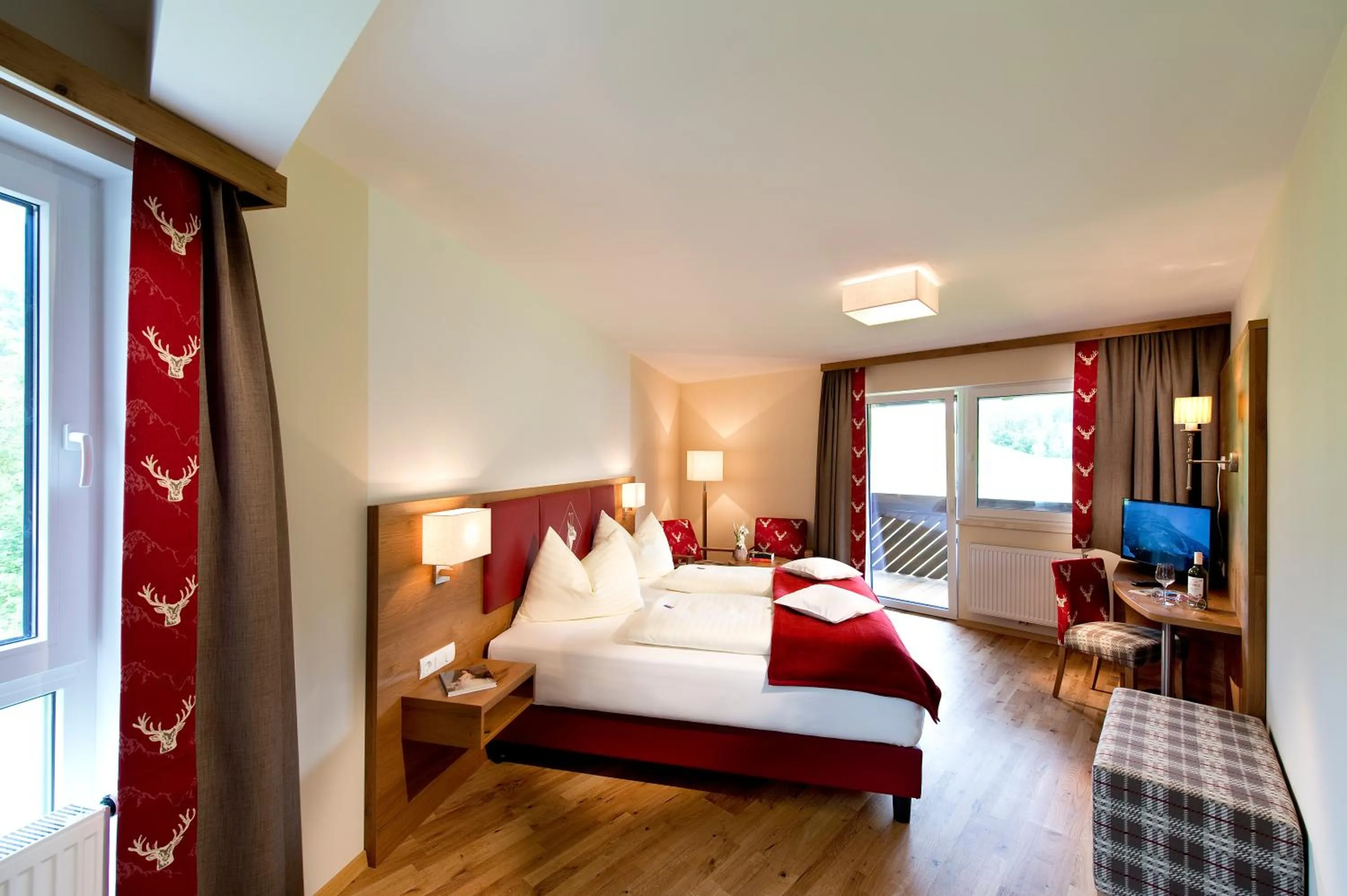 Bedroom, Bed in Hotel Kerschbaumer