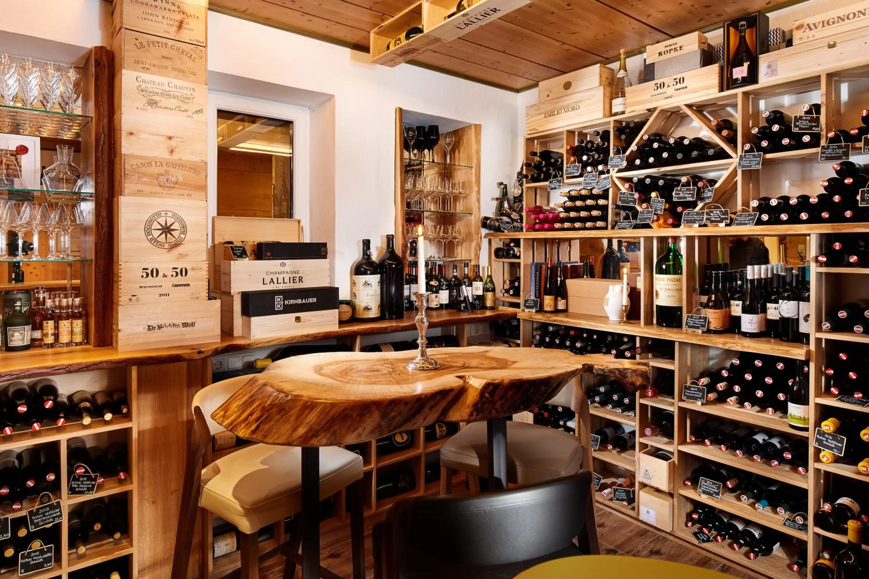 Alcoholic drinks in Hotel Kerschbaumer