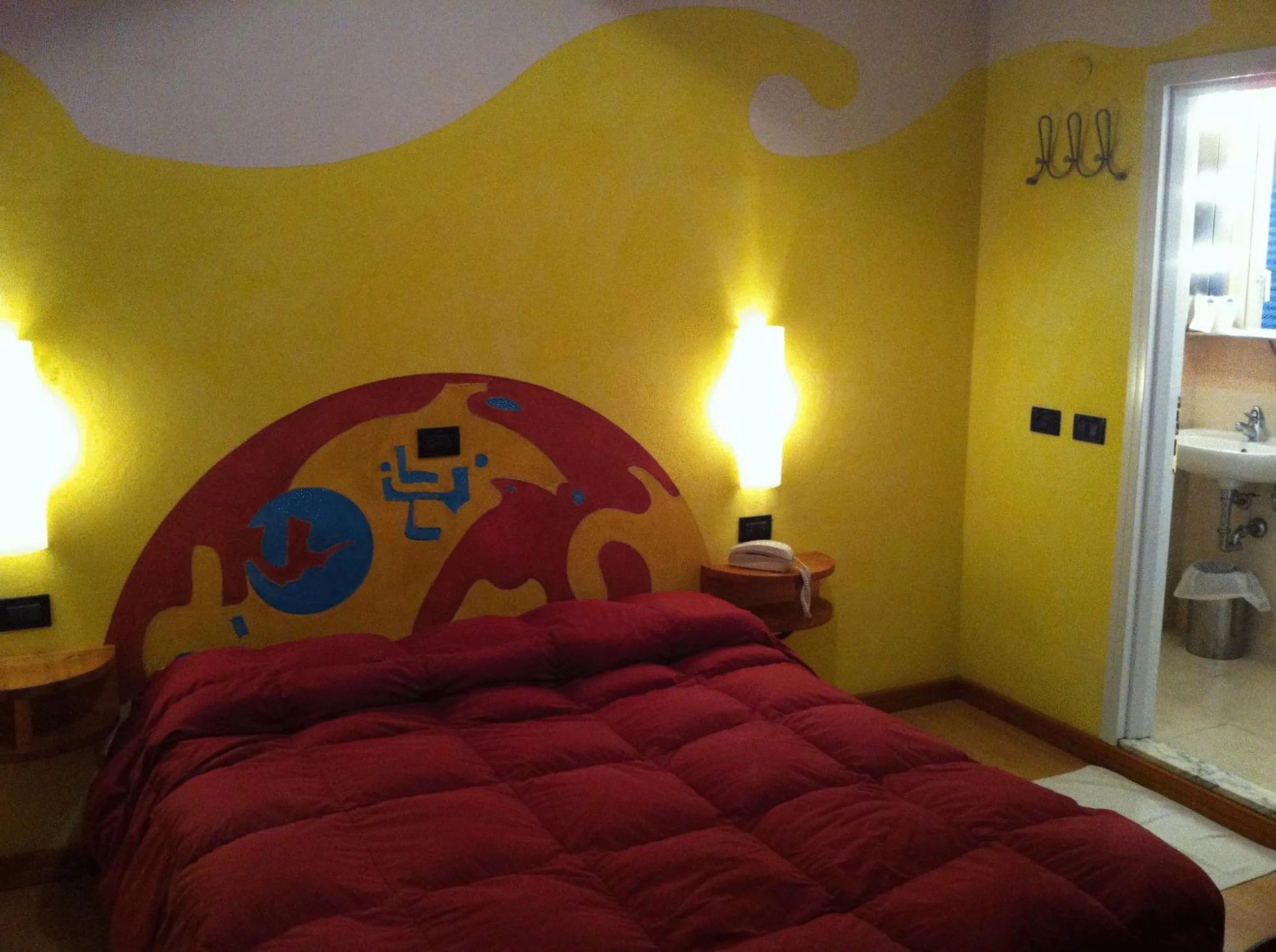 Bed in Hotel Stella Maris