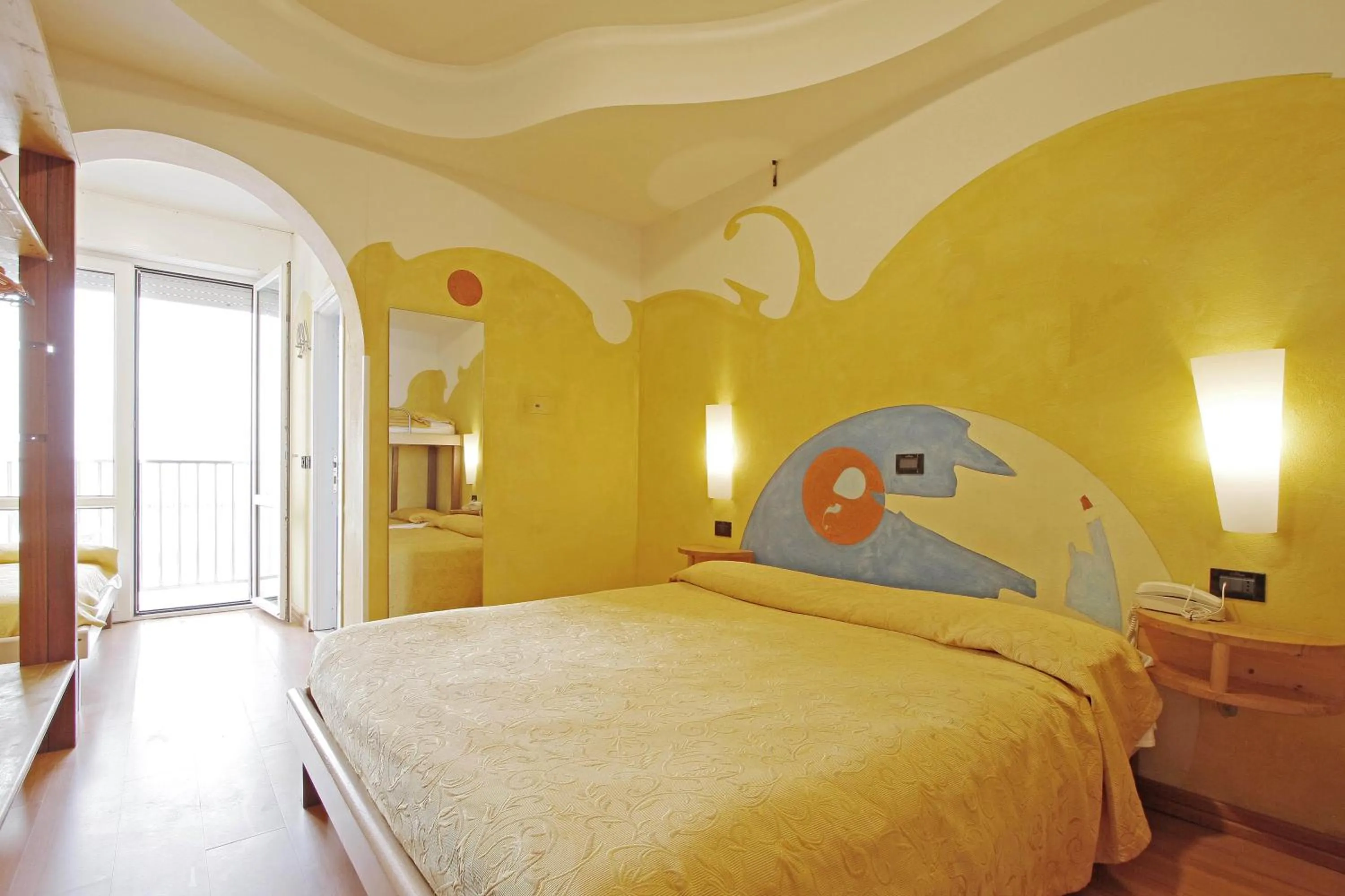 Shower, Bed in Hotel Stella Maris