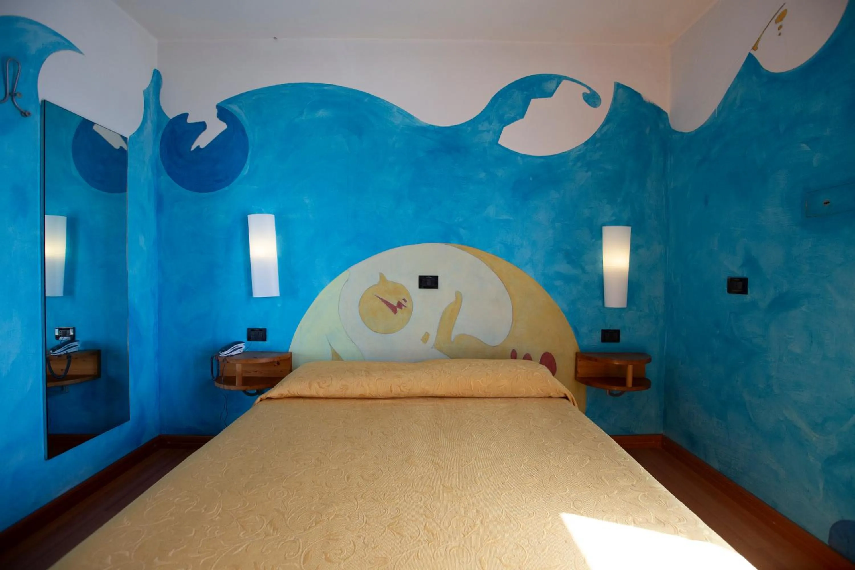 Bed in Hotel Stella Maris