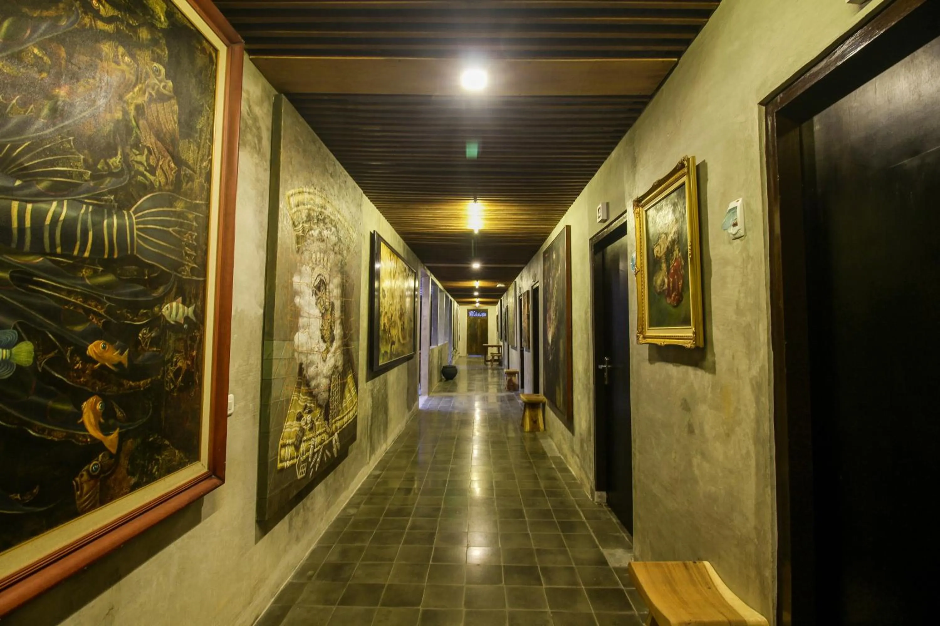 Area and facilities in Watu Agung Guest House
