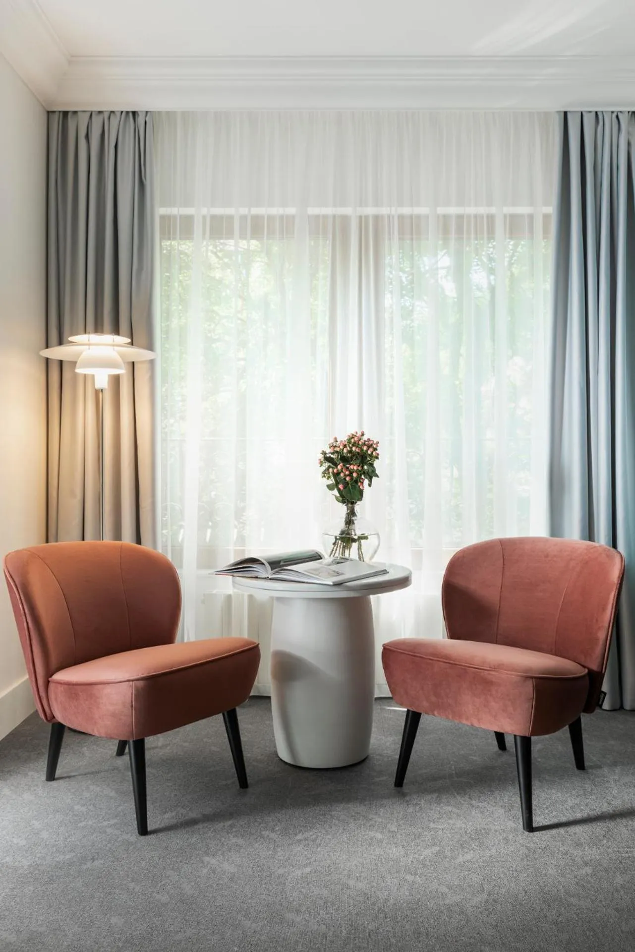 Seating area in Oborishte 63,The Art Boutique Hotel by Sandglass