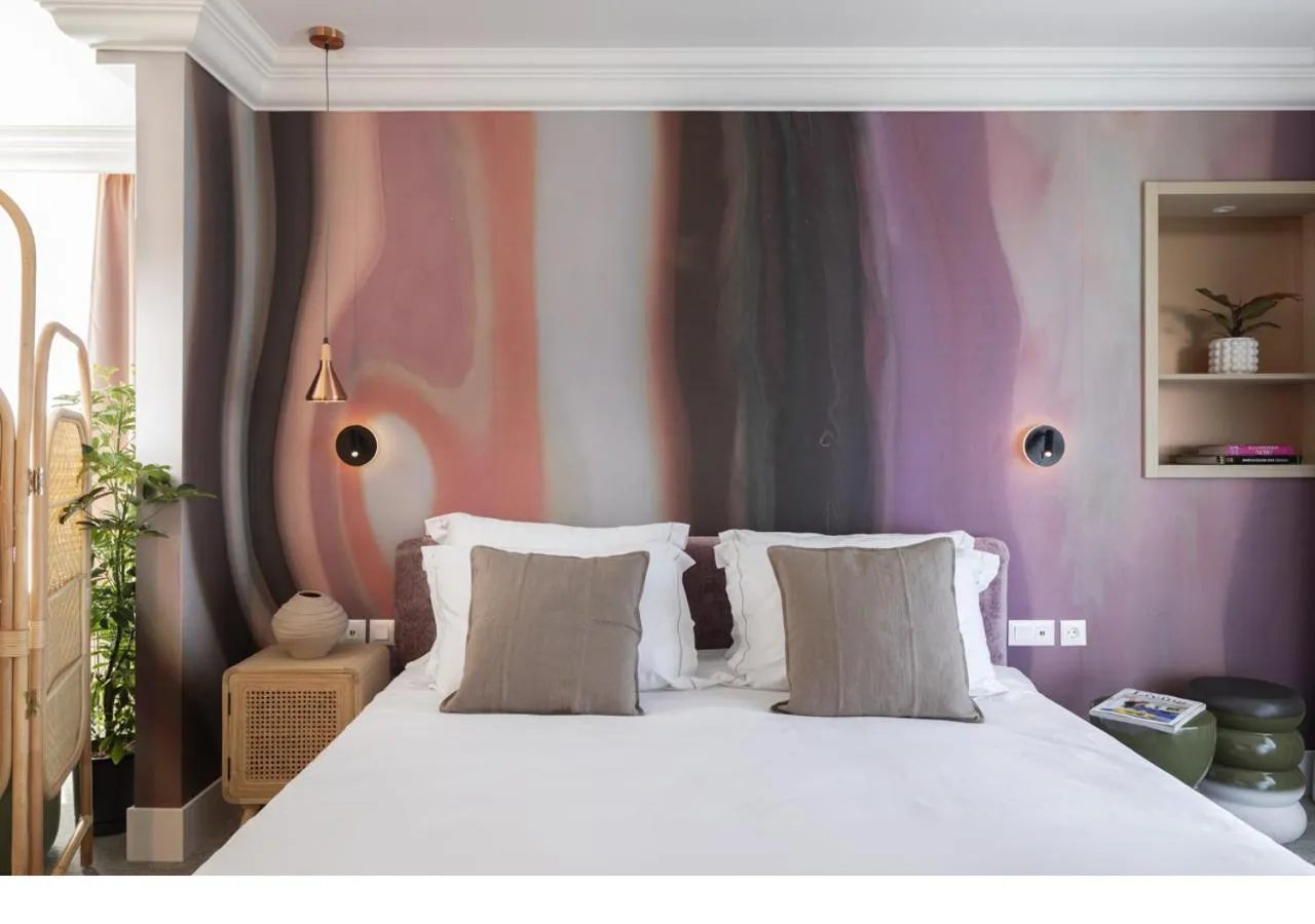 Bed in Oborishte 63,The Art Boutique Hotel by Sandglass