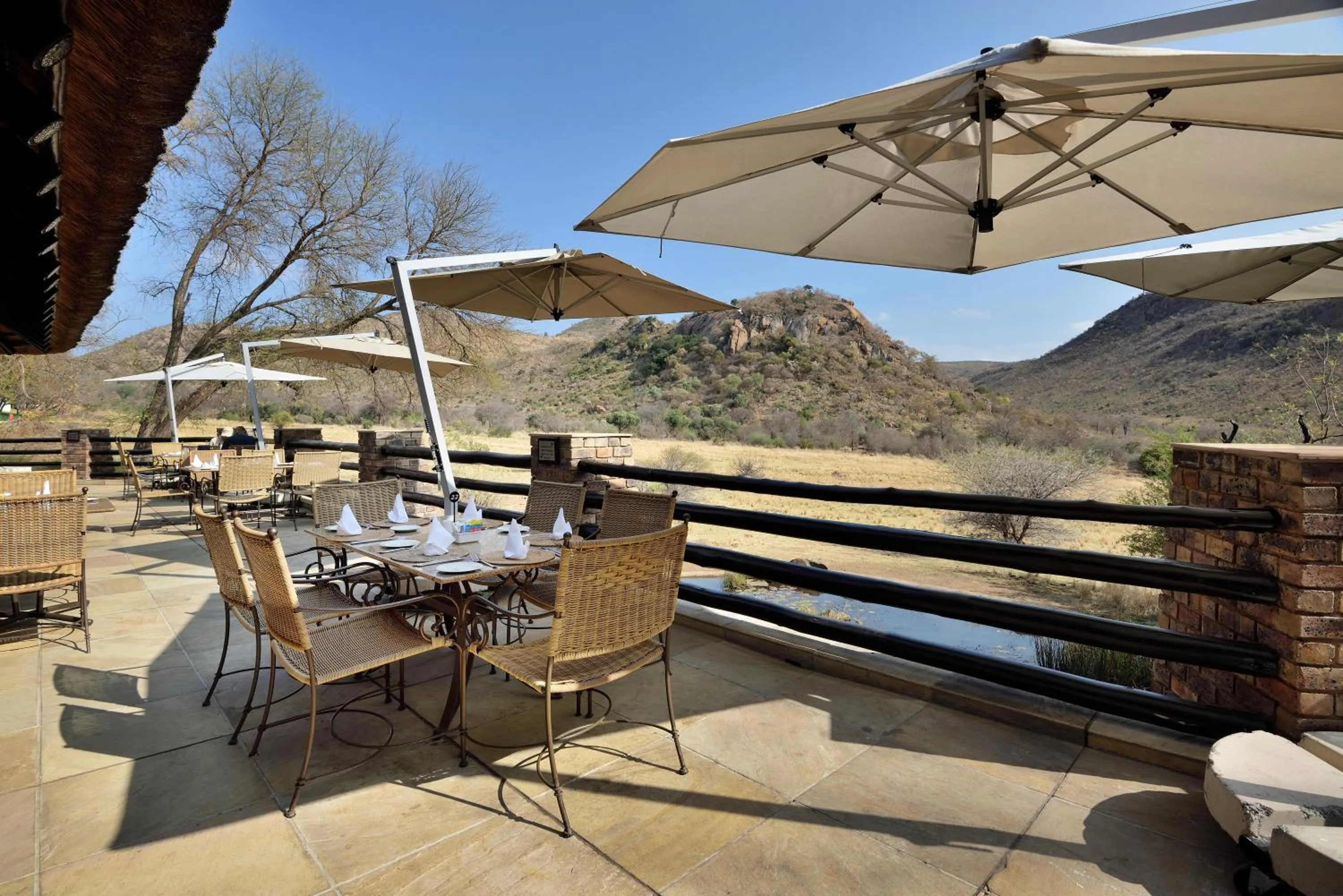 Balcony/Terrace in Kwa Maritane Lodge