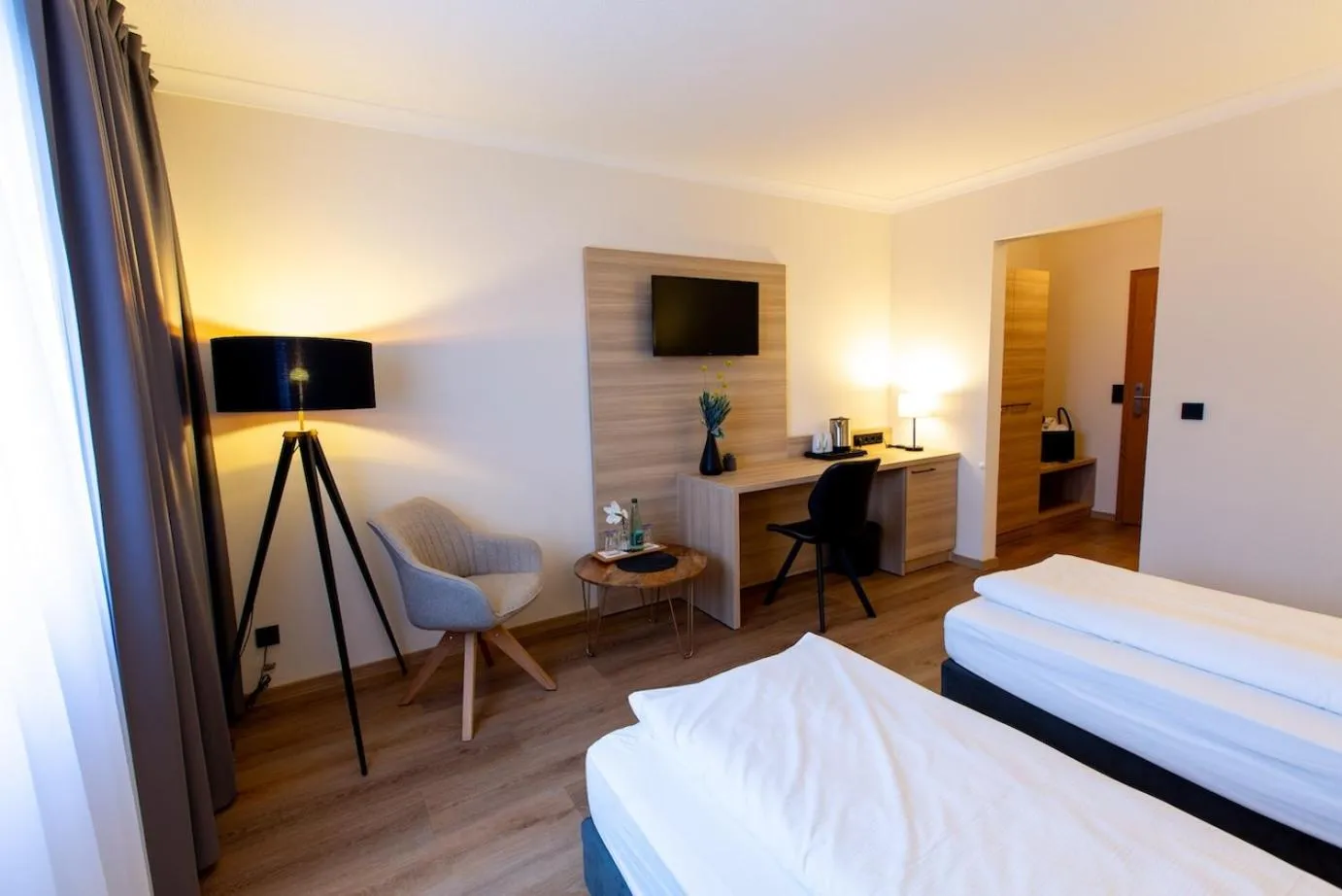 Photo of the whole room, Bed in Korbstadthotel Krone