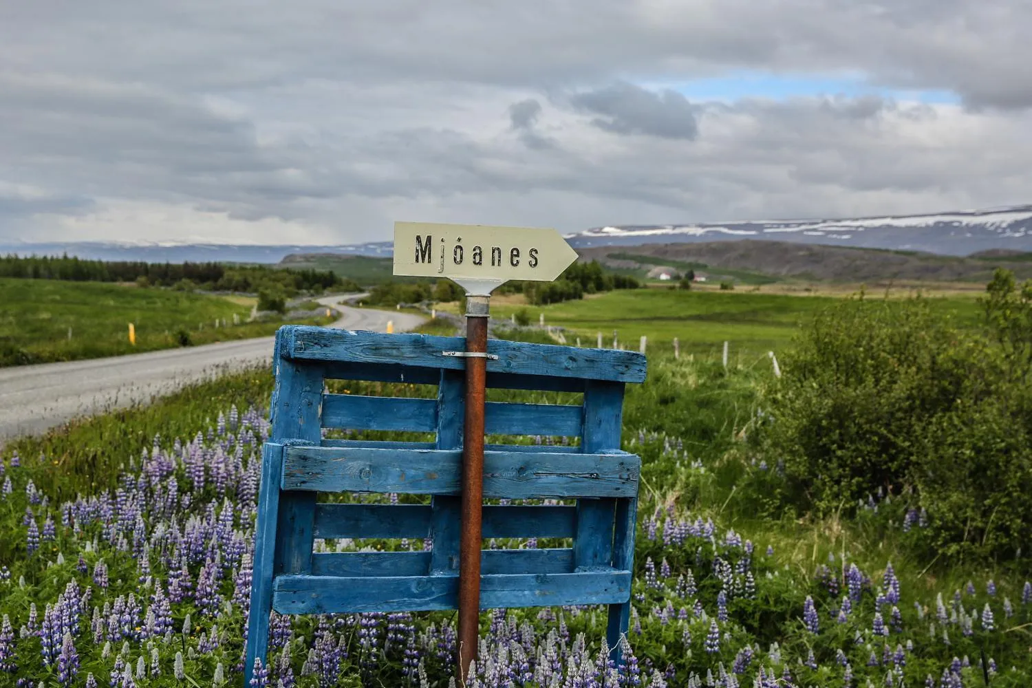 Property logo or sign in Mjóanes accommodation