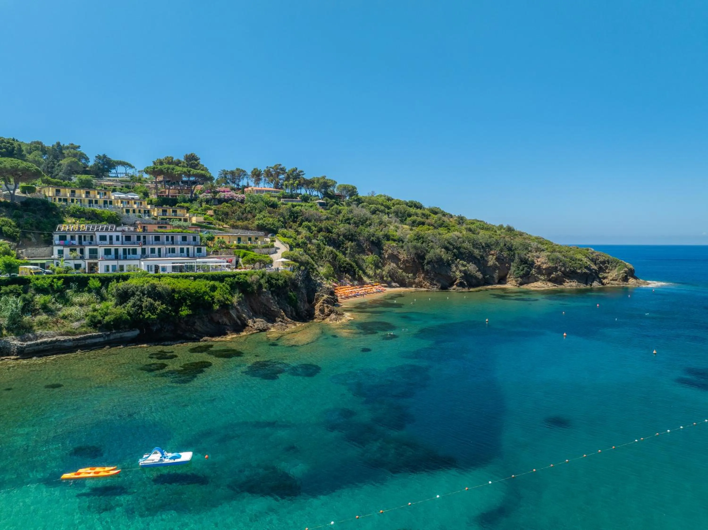 Bird's eye view in Hotel Dino