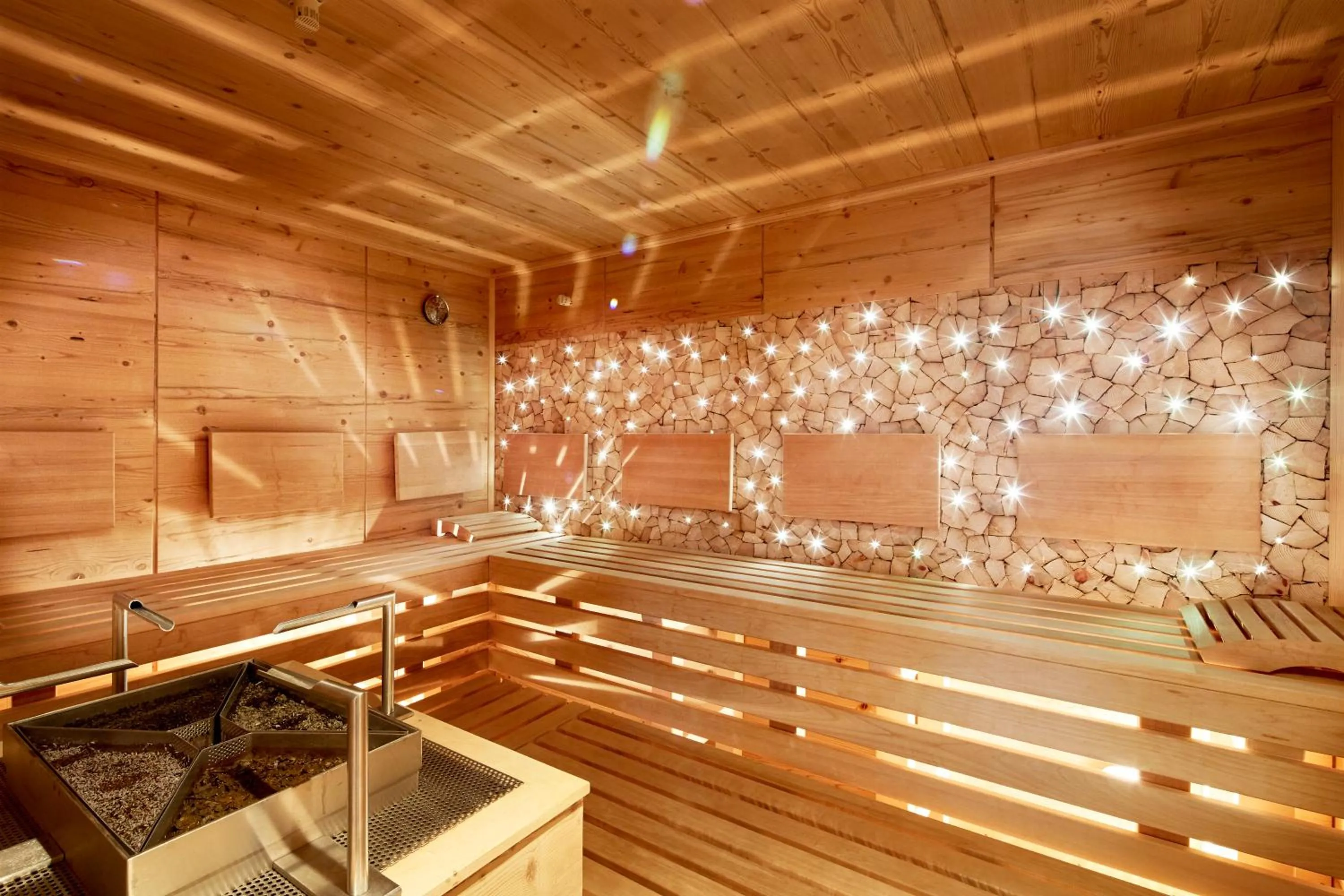 Sauna in Hotel & Apart Central