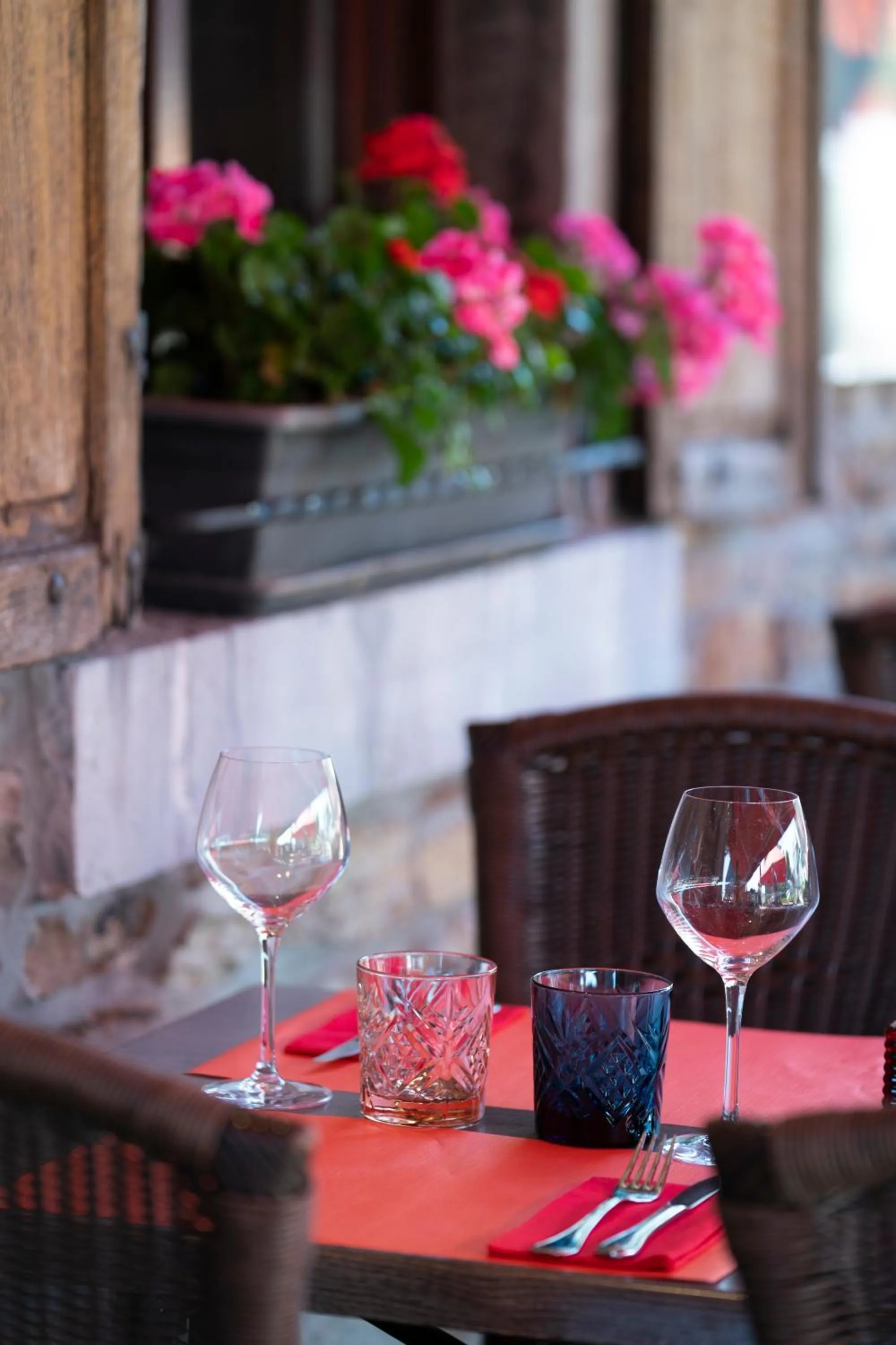 Balcony/Terrace in Hotel Le Fournil