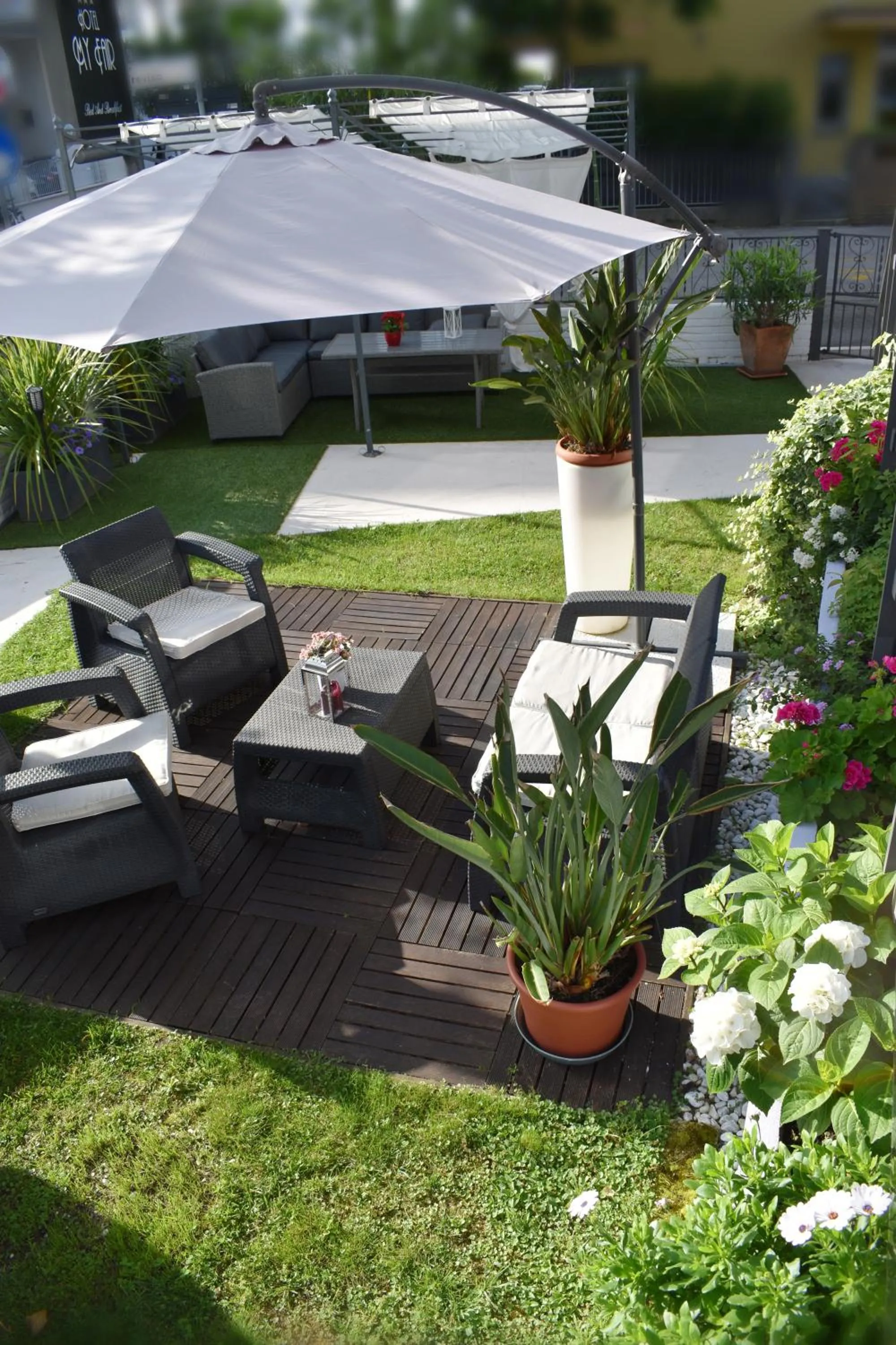 Garden in Hotel My Fair