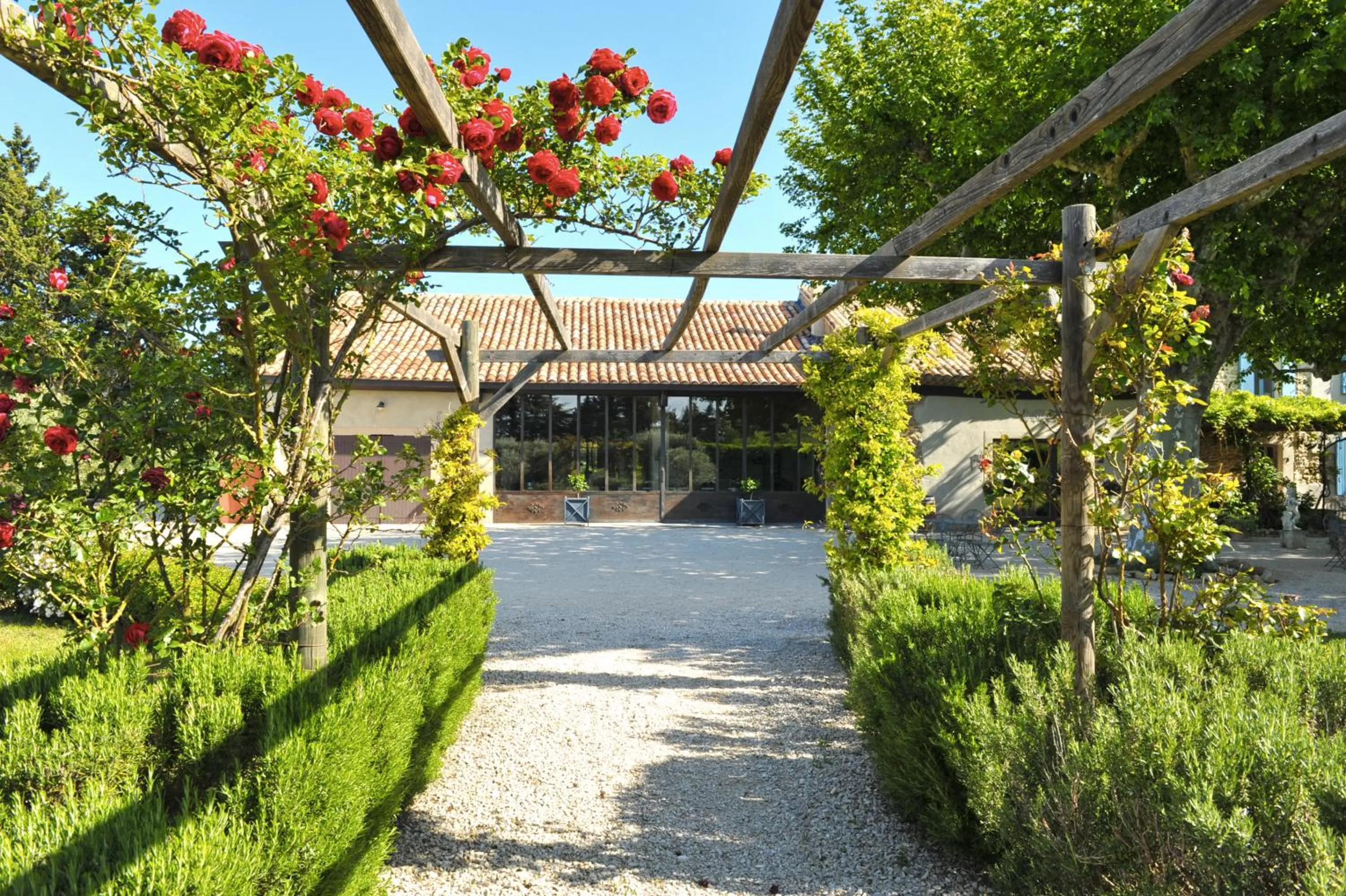 Garden, Property Building in Le Mas Terre des Anges