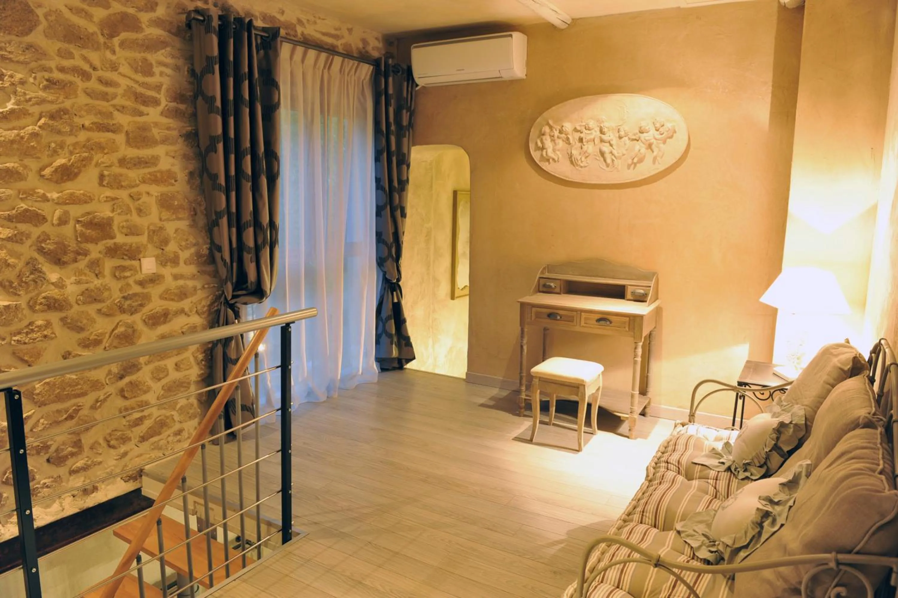 Seating area in Le Mas Terre des Anges