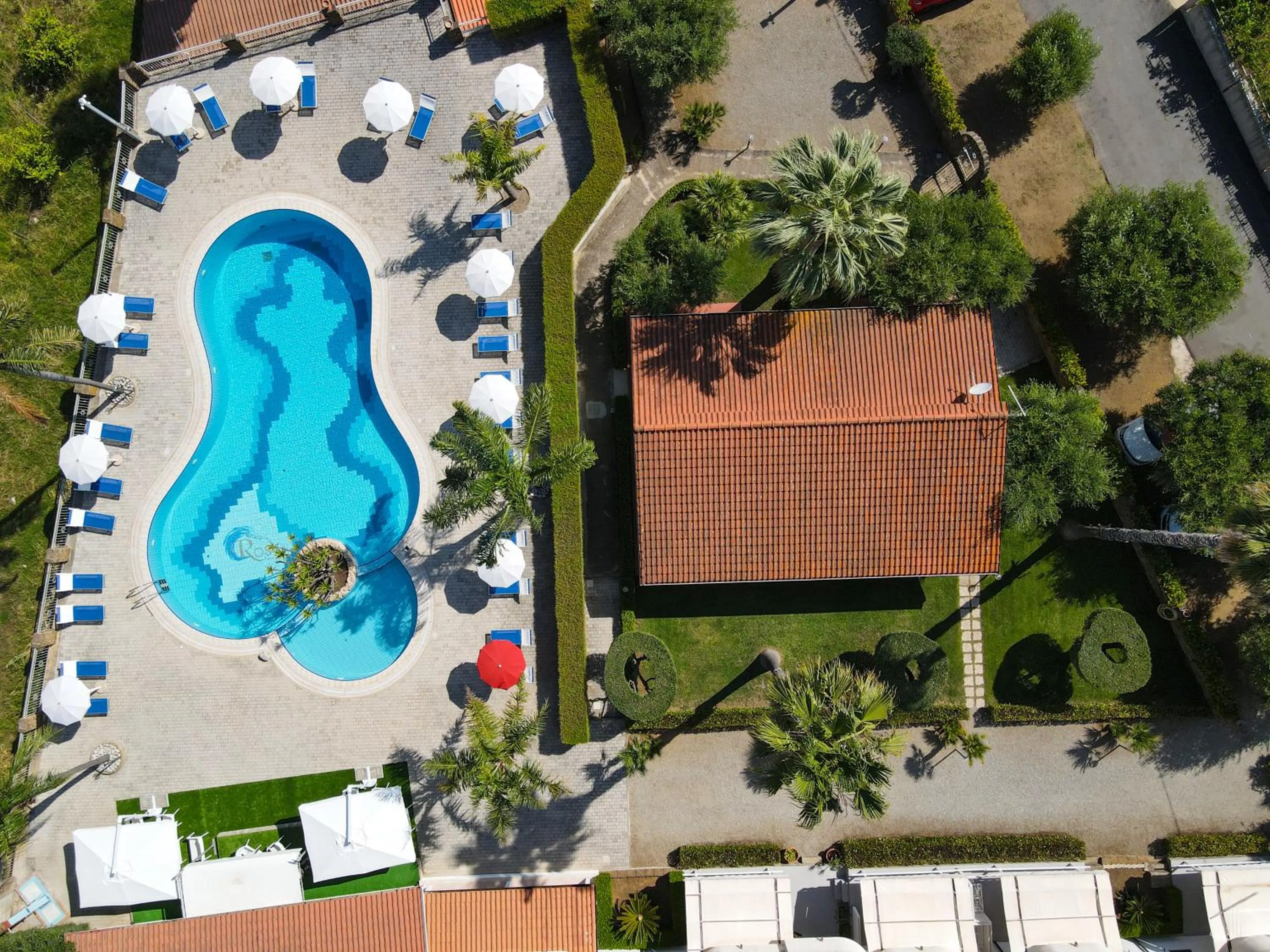 Bird's eye view in Rosy Hotel Residence