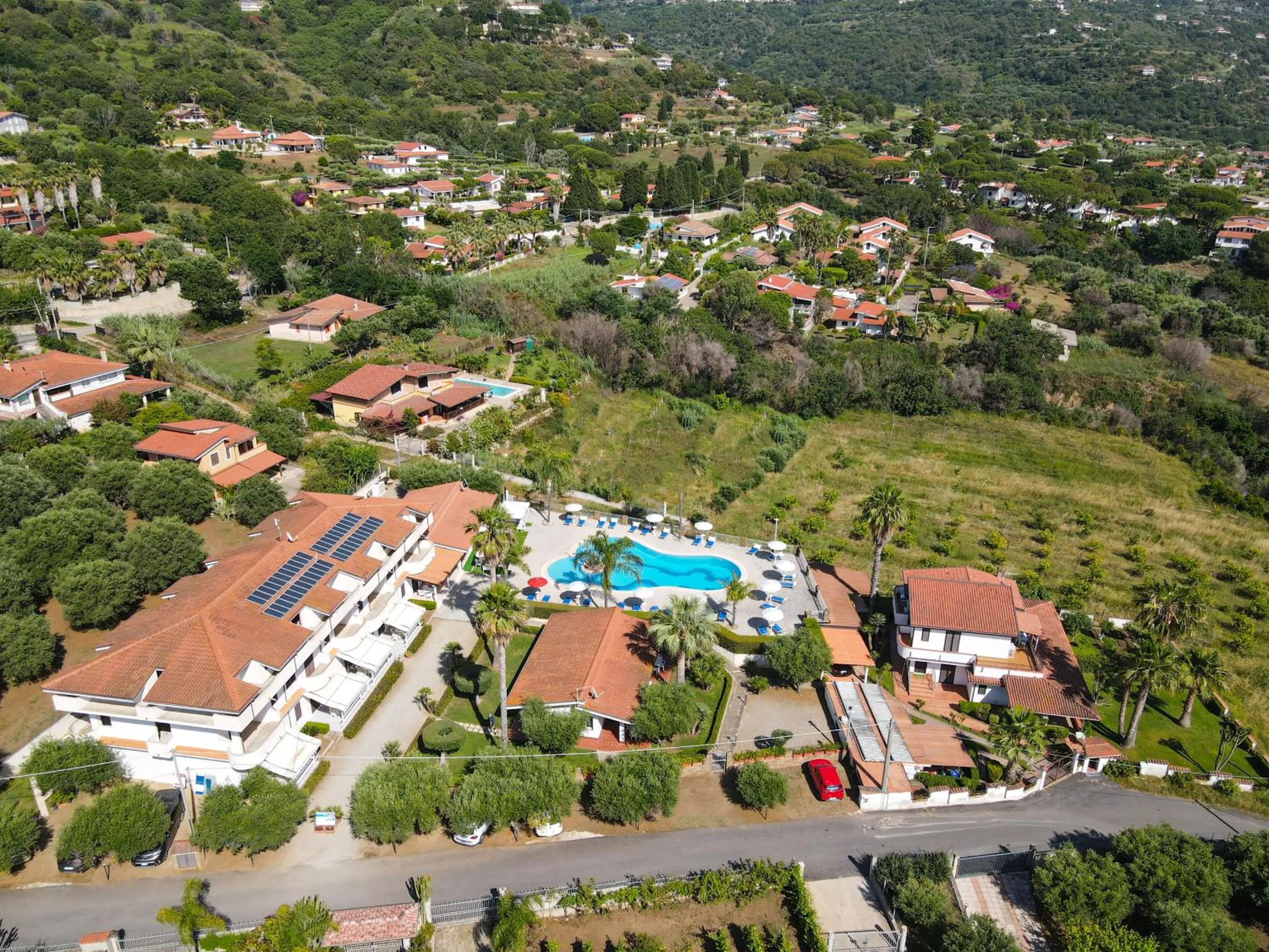 Bird's eye view in Rosy Hotel Residence