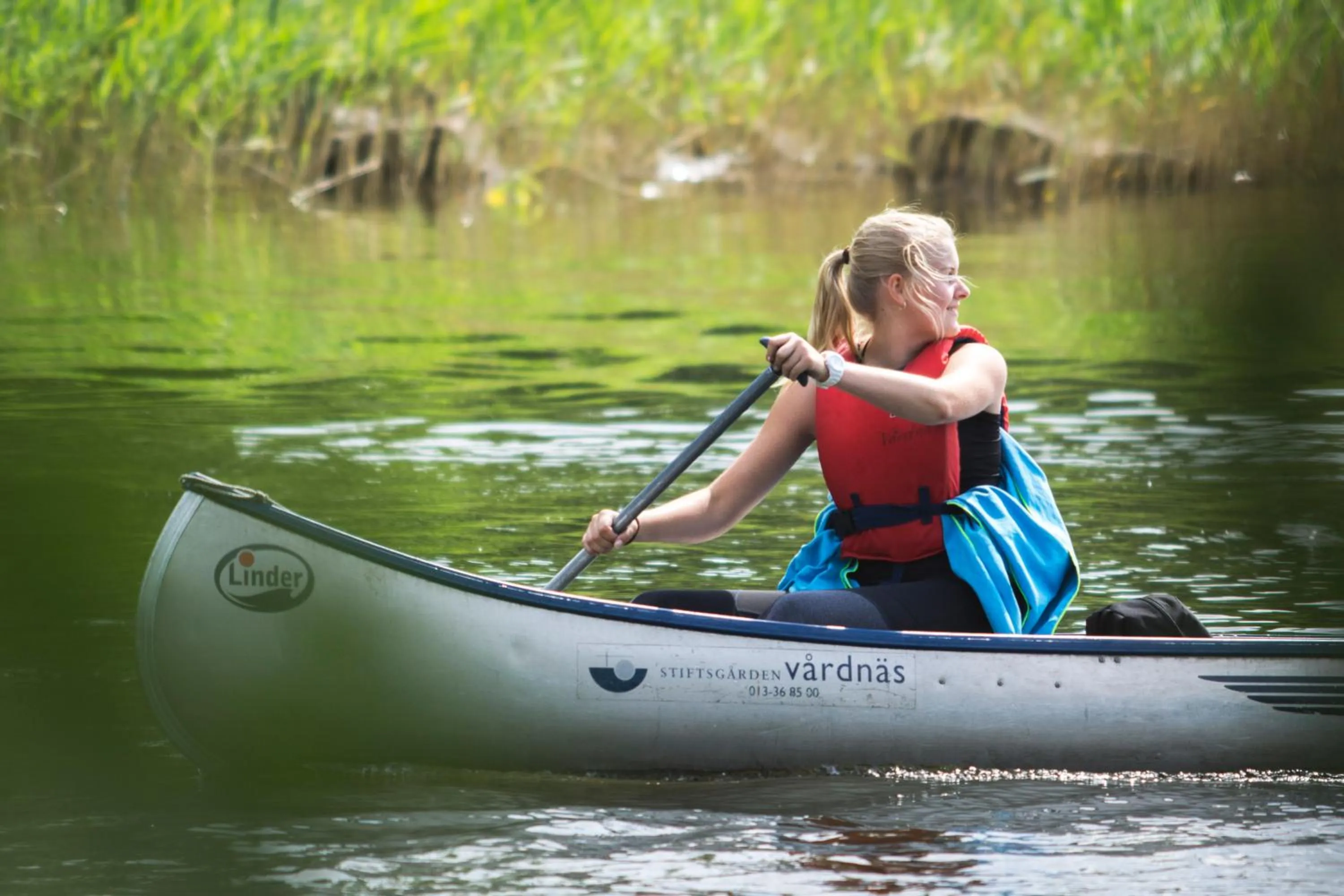Canoeing in Stiftsgården Vårdnäs Hotell