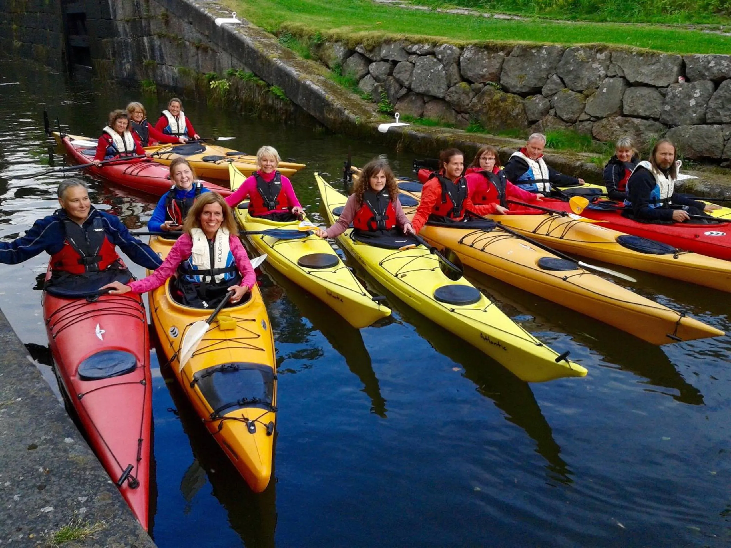 Canoeing in Stiftsgården Vårdnäs Hotell