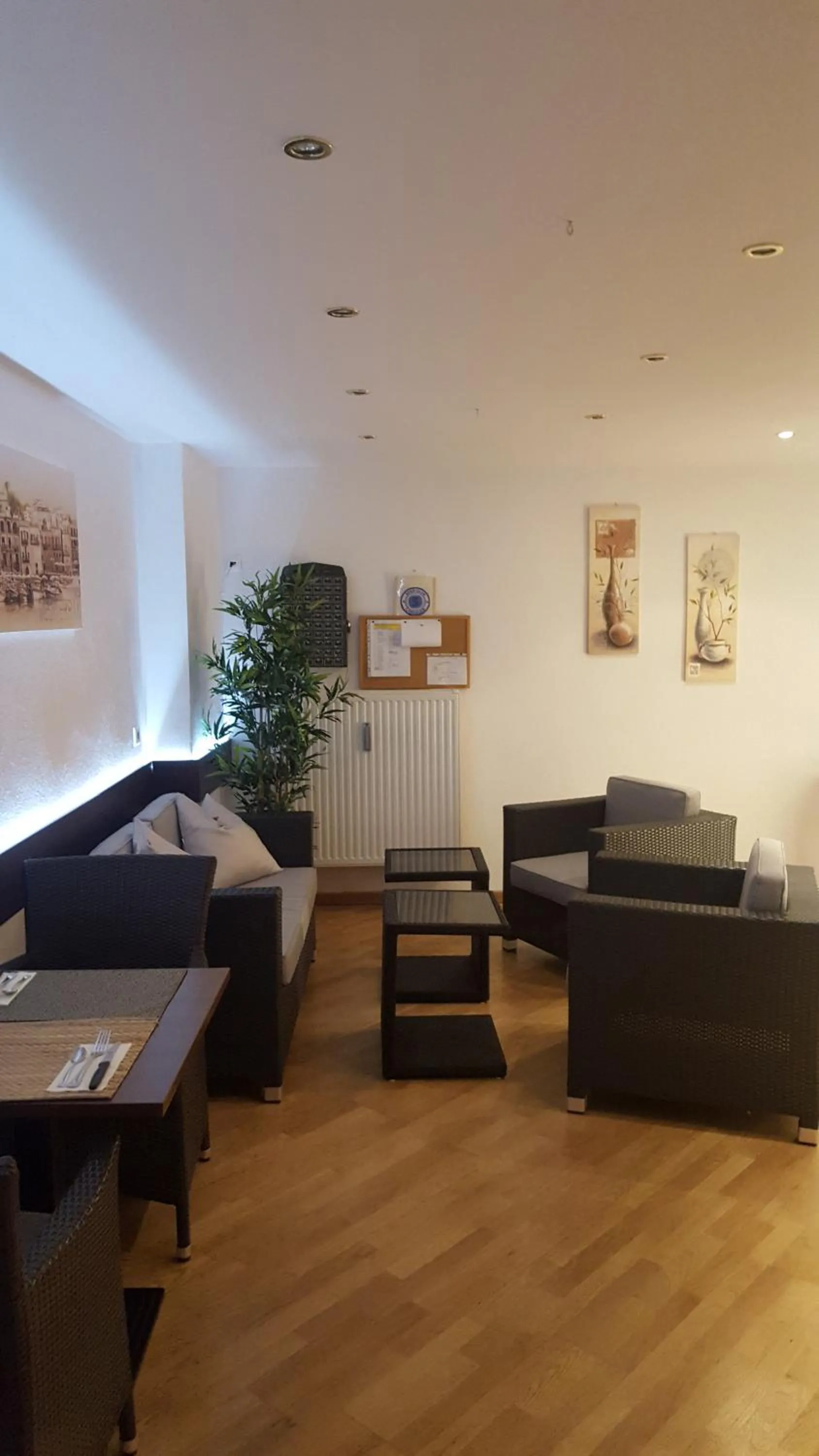 Communal lounge/ TV room in Pension "Zum Raubritter"