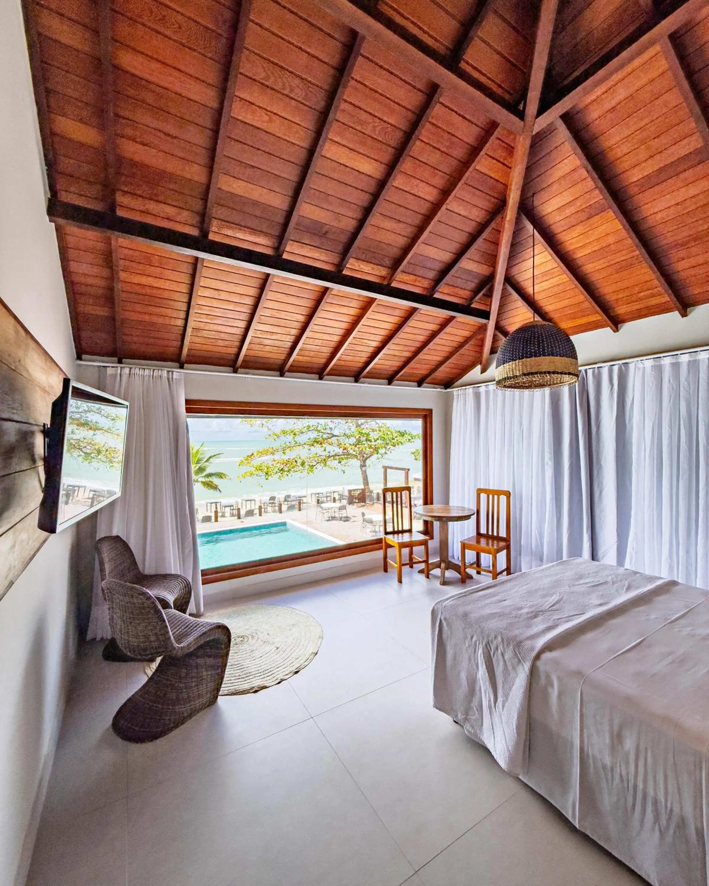 Bed in Hotel Espelho D'Água Arraial e Beach Club