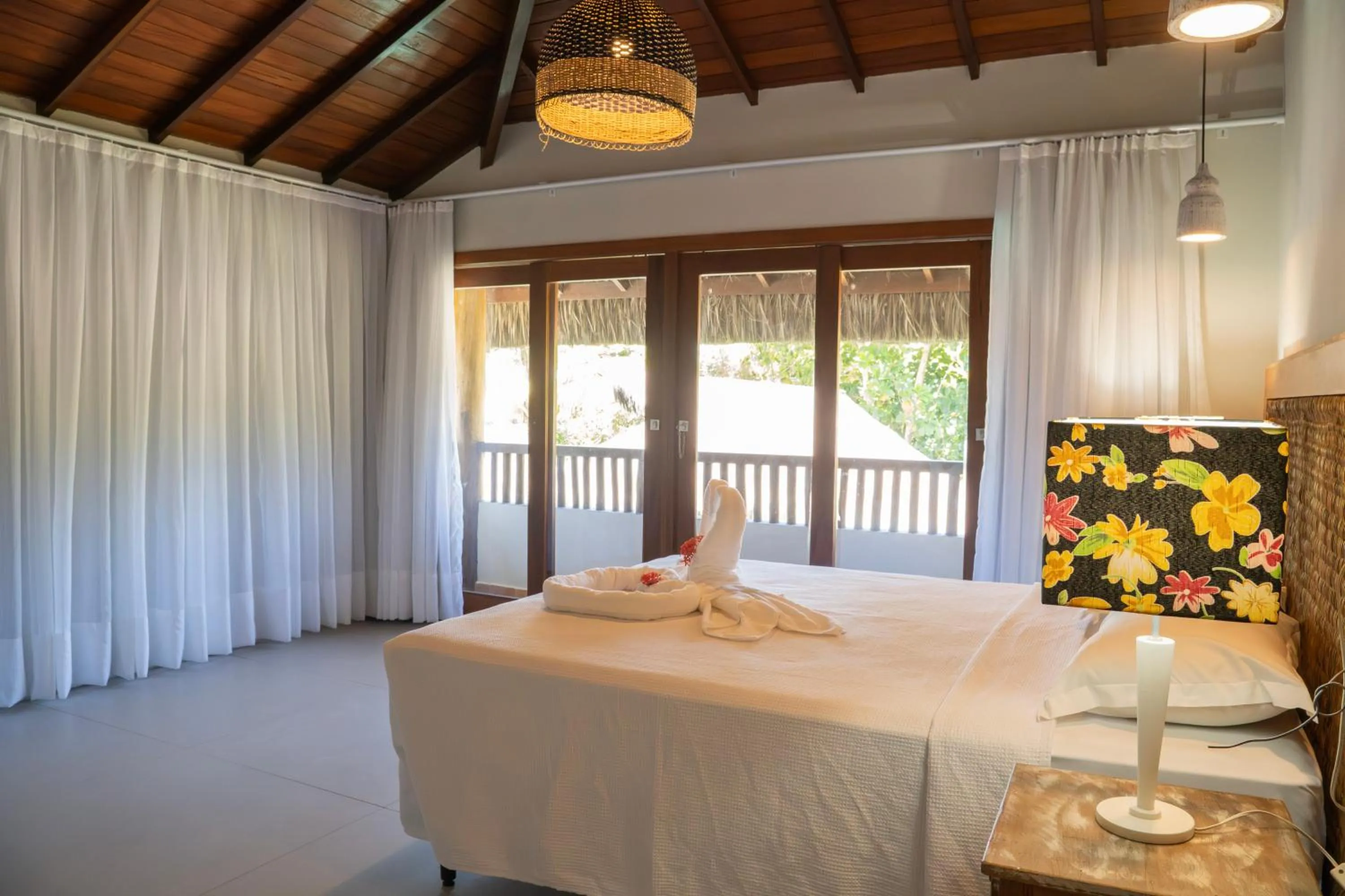 Bed in Hotel Espelho D'Água Arraial e Beach Club