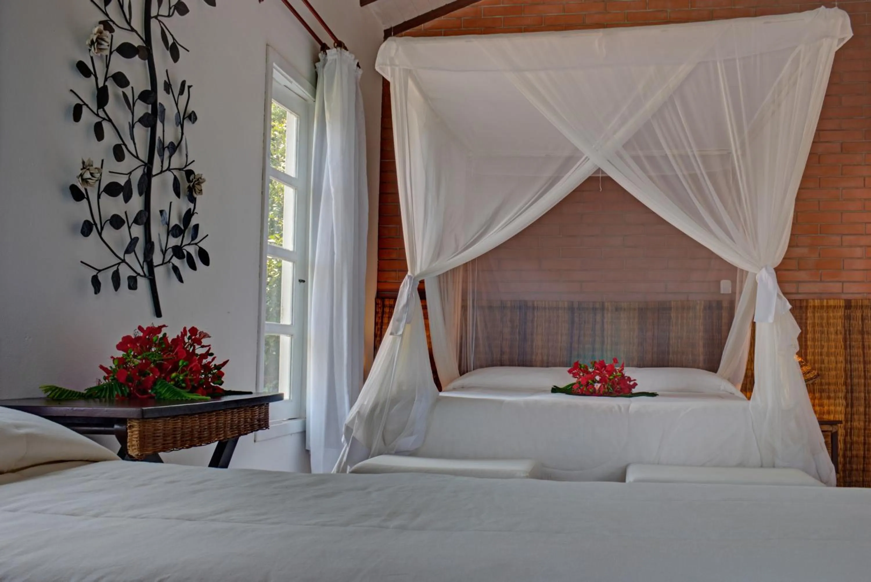 Bed in Hotel Espelho D'Água Arraial e Beach Club