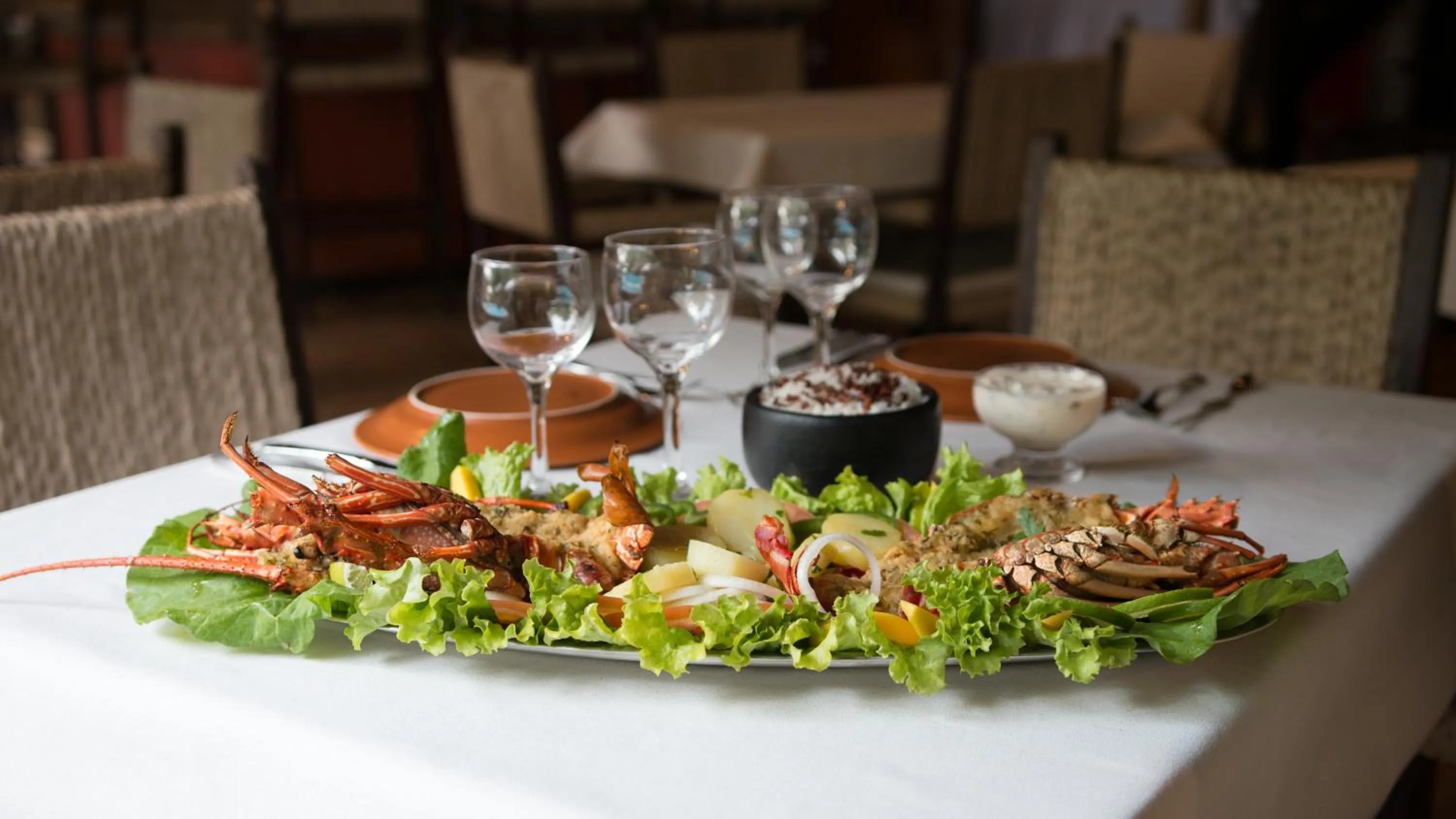 Food in Beijamar Praia Hotel