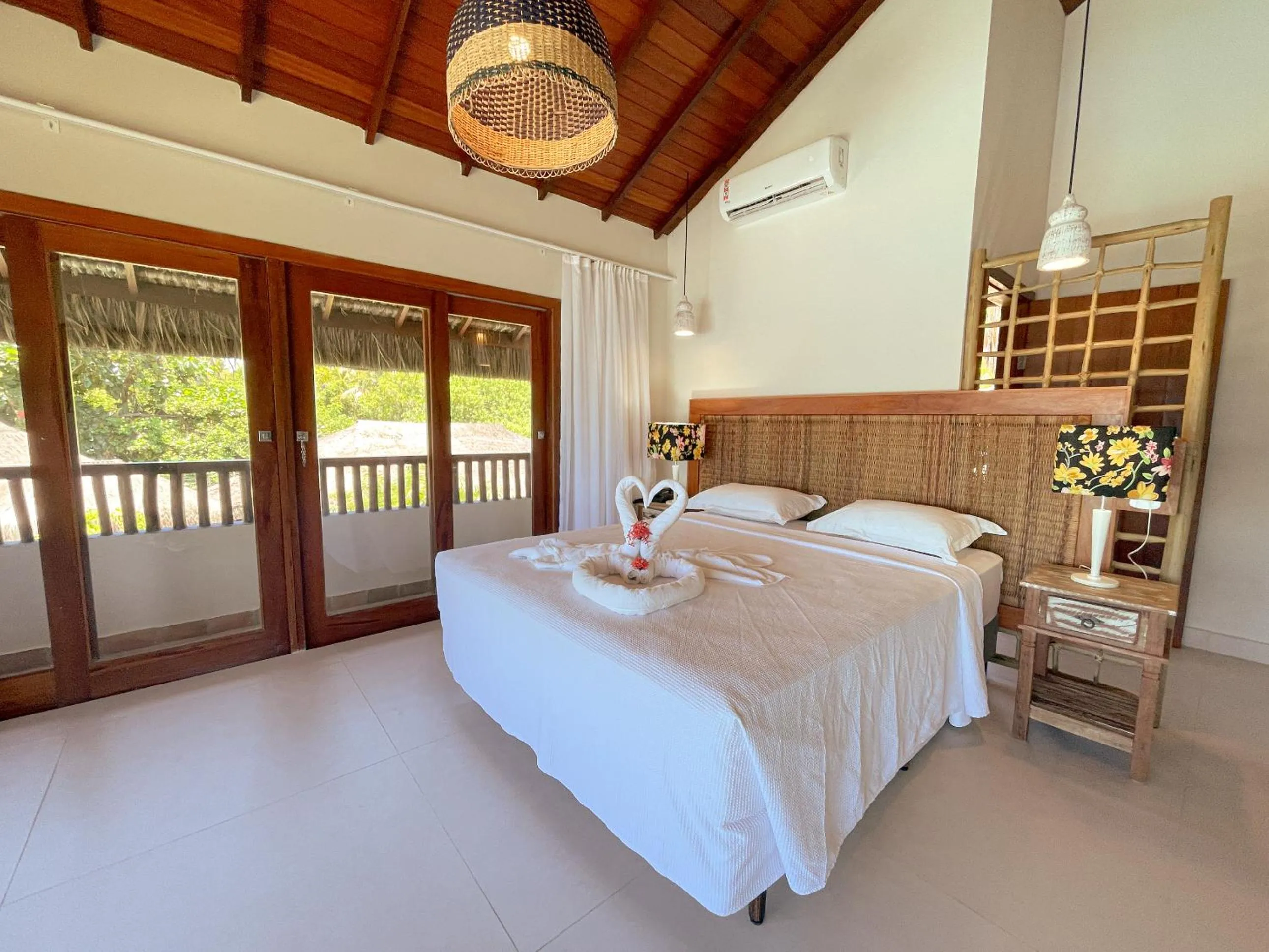 Bed in Hotel Espelho D'Água Arraial e Beach Club