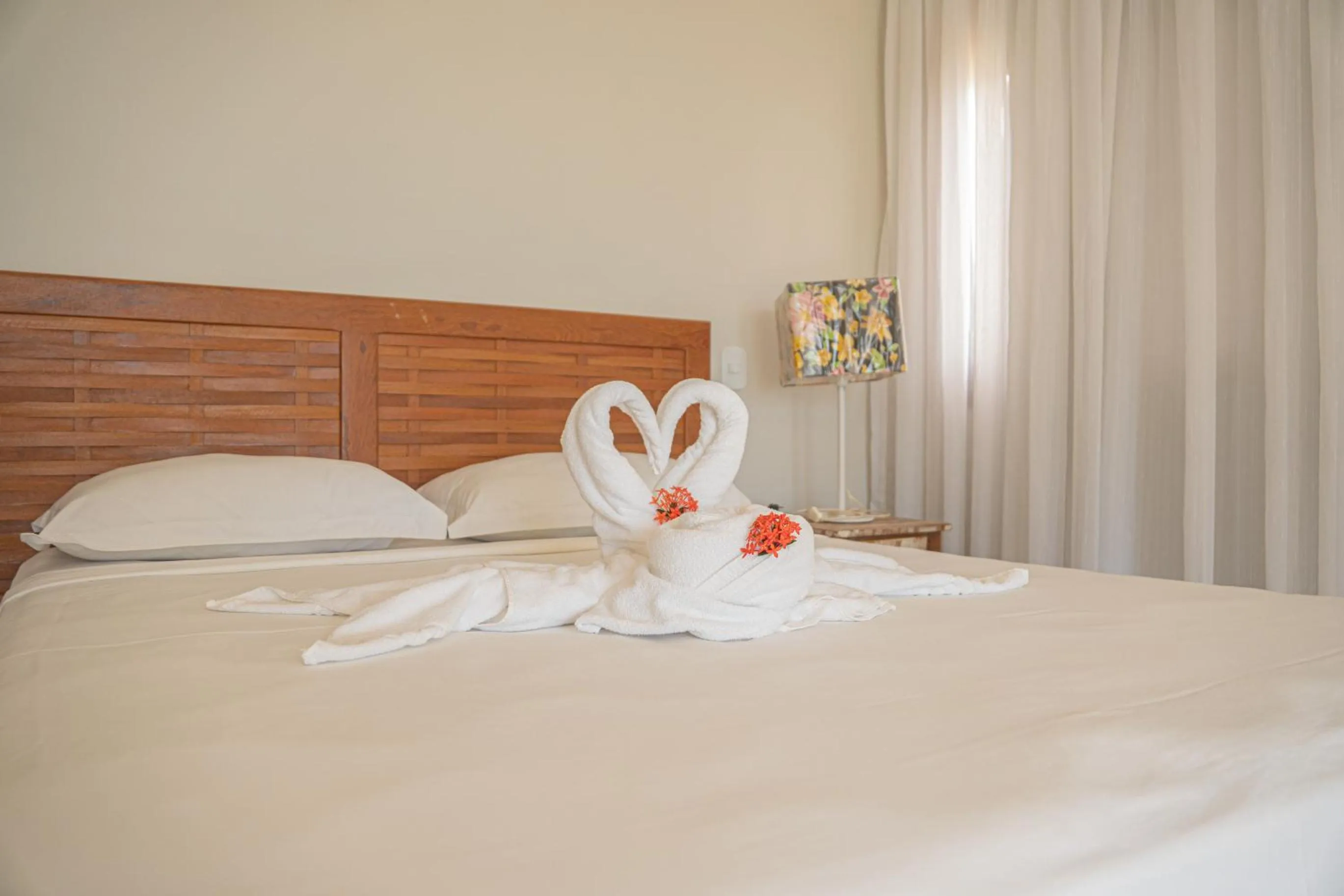 Bed in Hotel Espelho D'Água Arraial e Beach Club