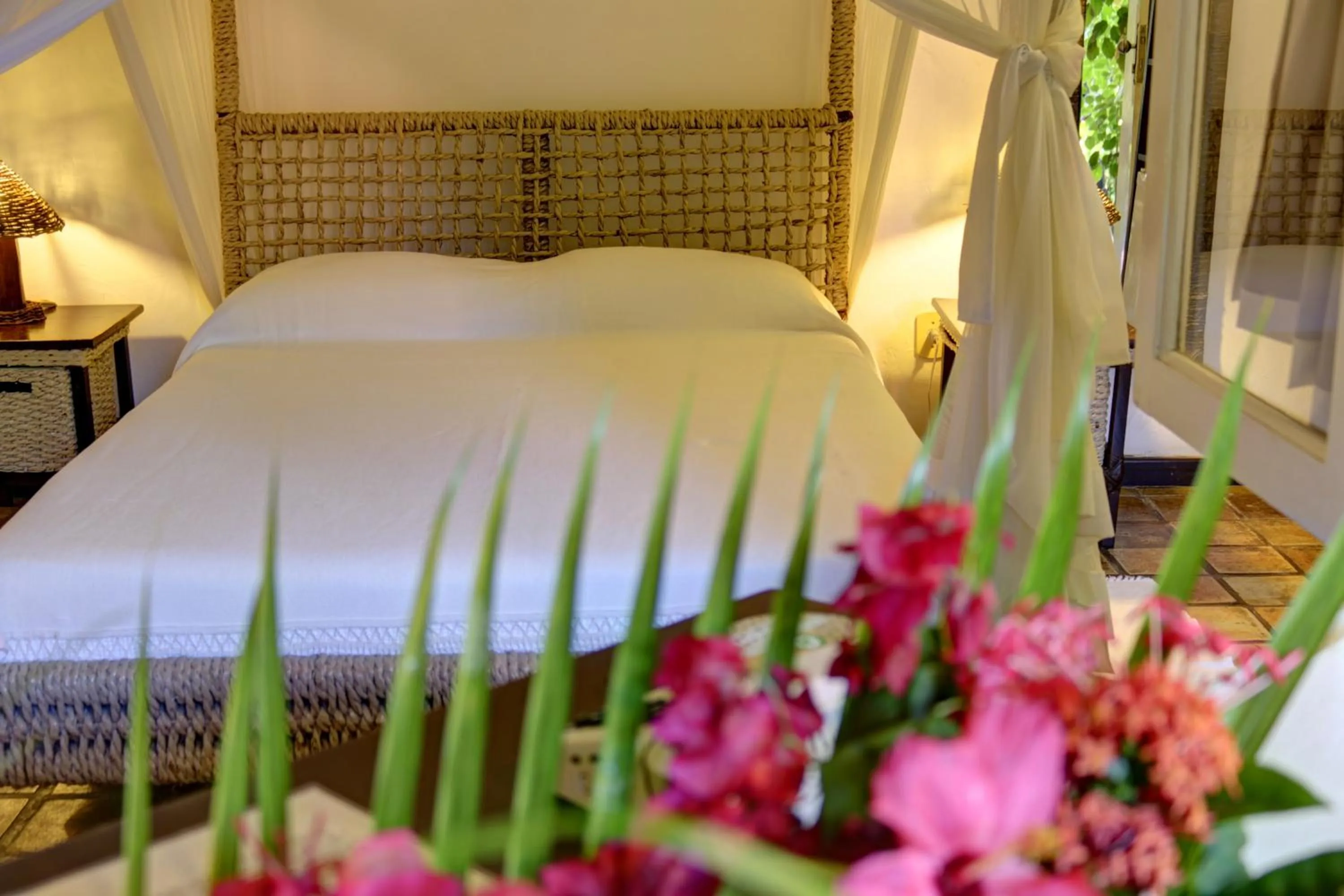 Bed in Beijamar Praia Hotel