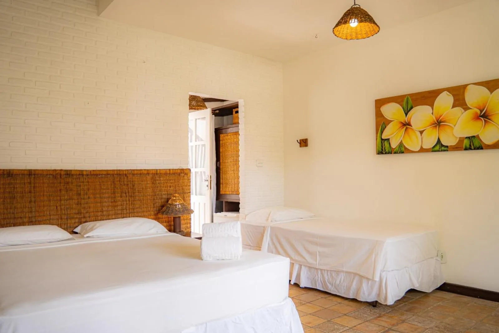 Bed in Hotel Espelho D'Água Arraial e Beach Club