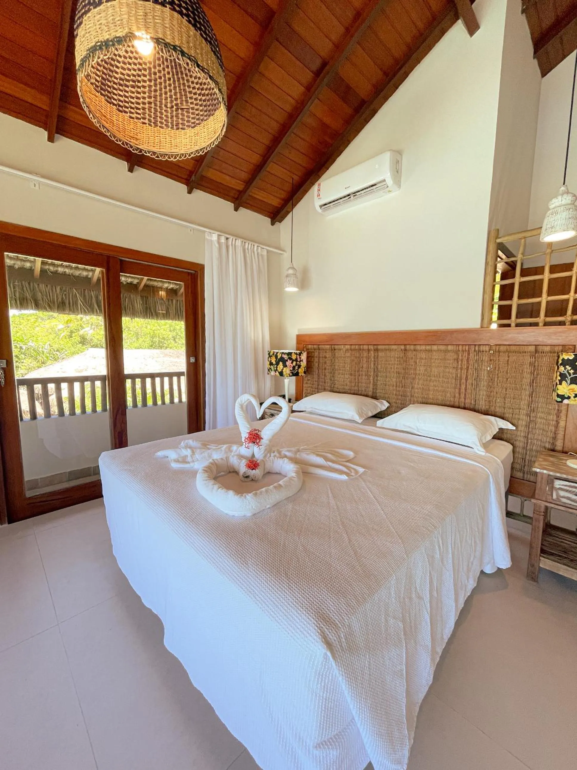 Bed in Hotel Espelho D'Água Arraial e Beach Club