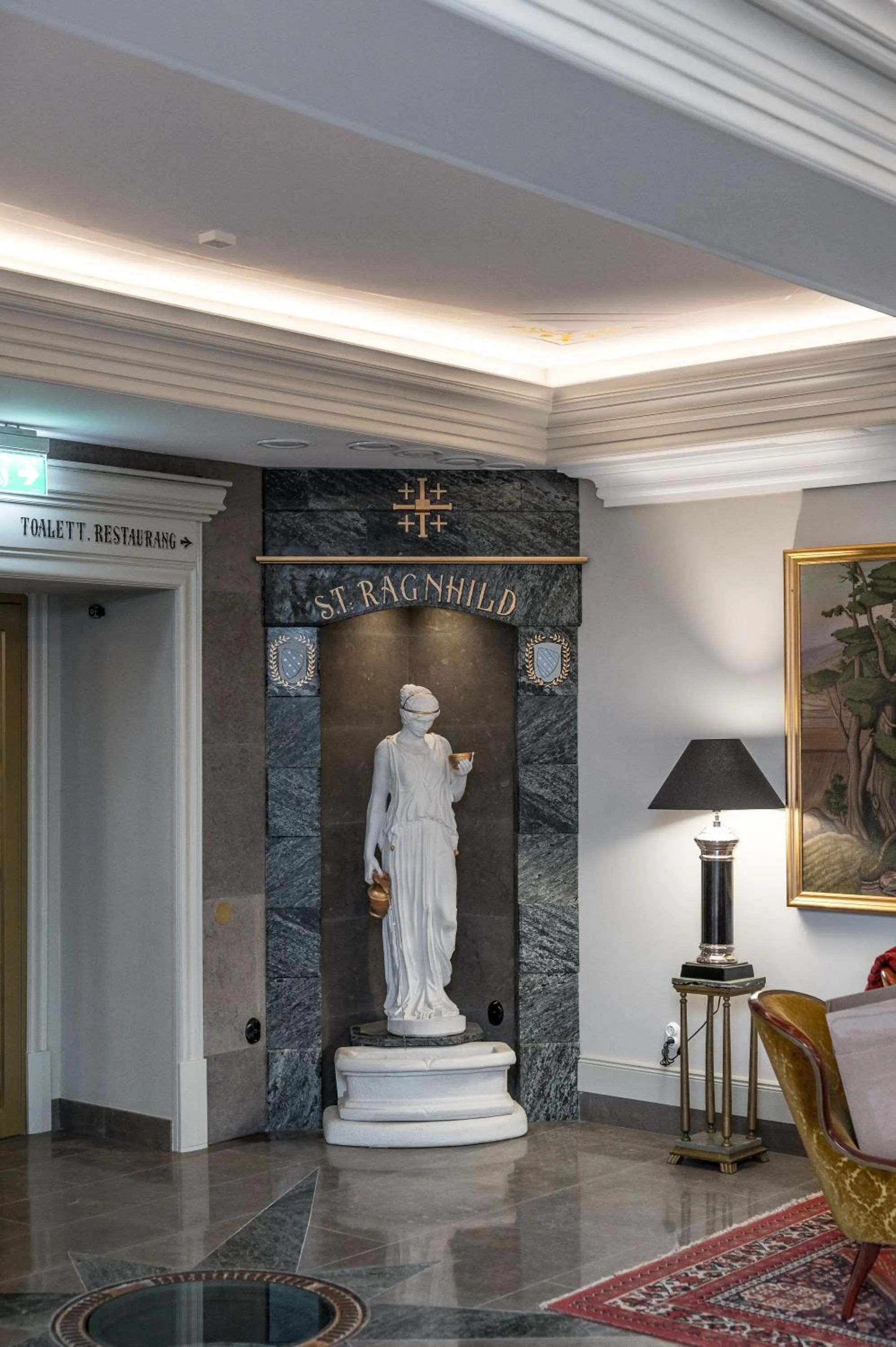 Lobby or reception in Söderköpings Brunn